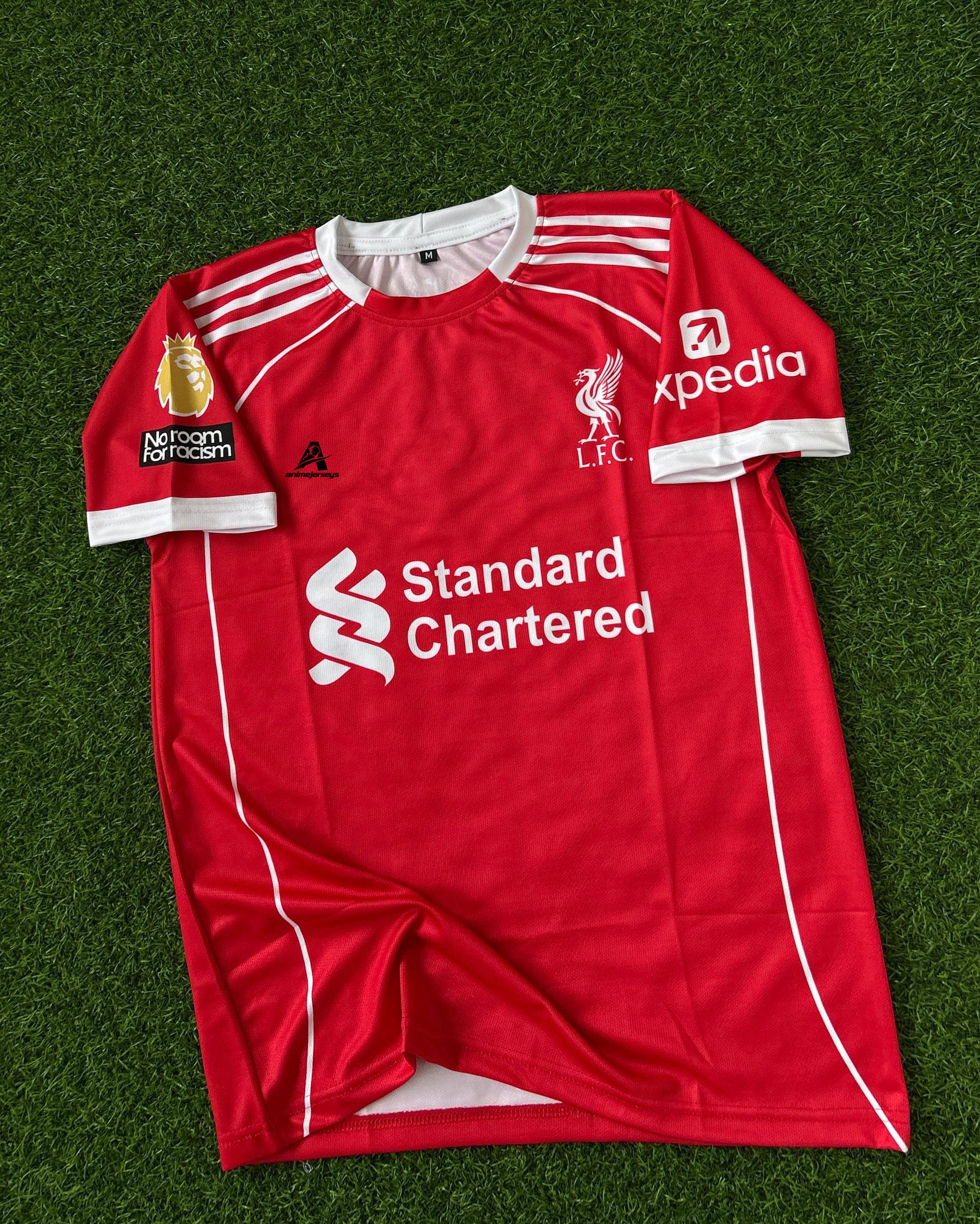 LIVERPOOL 2025-26 HOME KIT. HALFSLEEVE SUBLIMATION