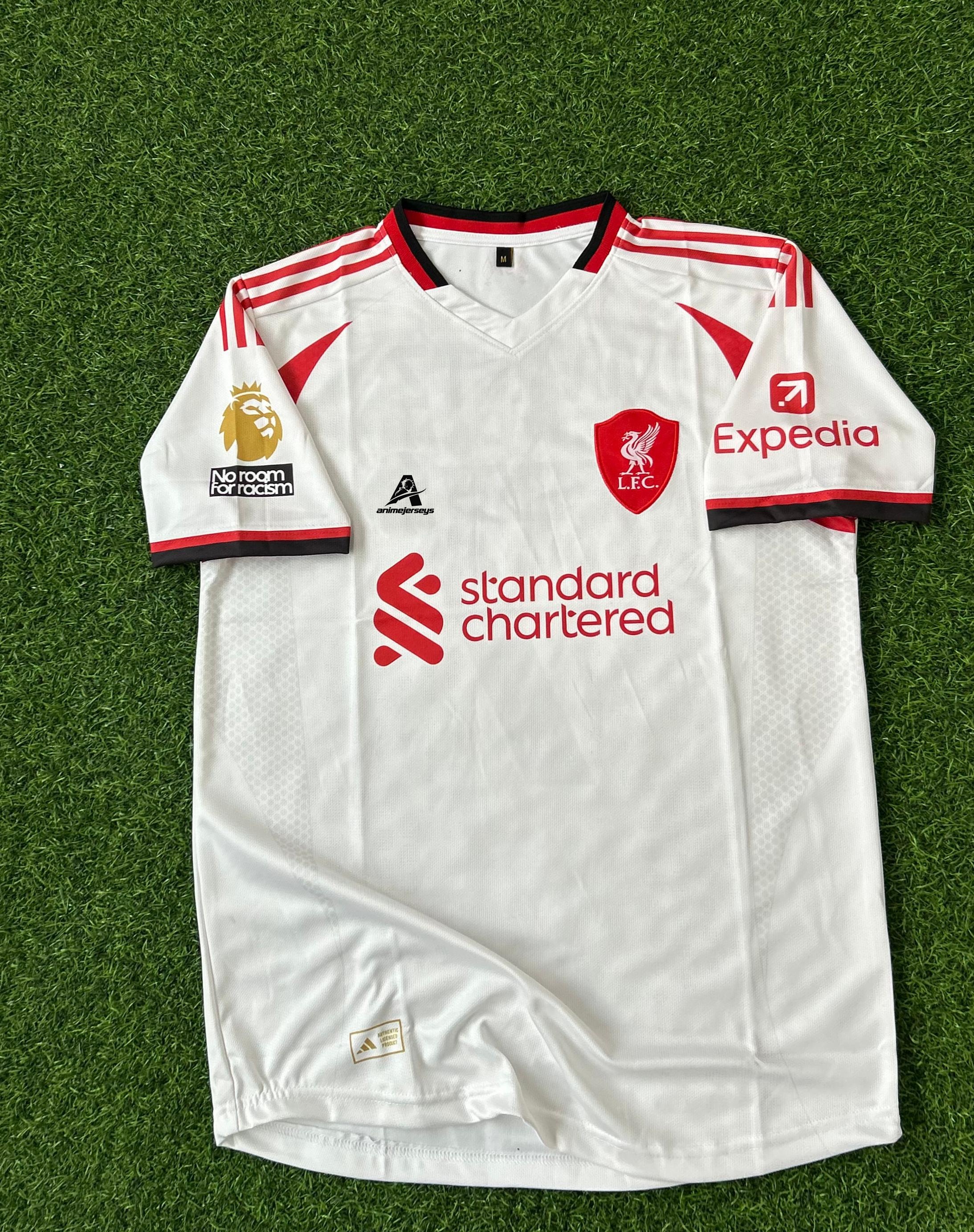 LIVERPOOL 2025-26 SEASON AWAY KIT, HALFSLEEVE EMBROIDERY