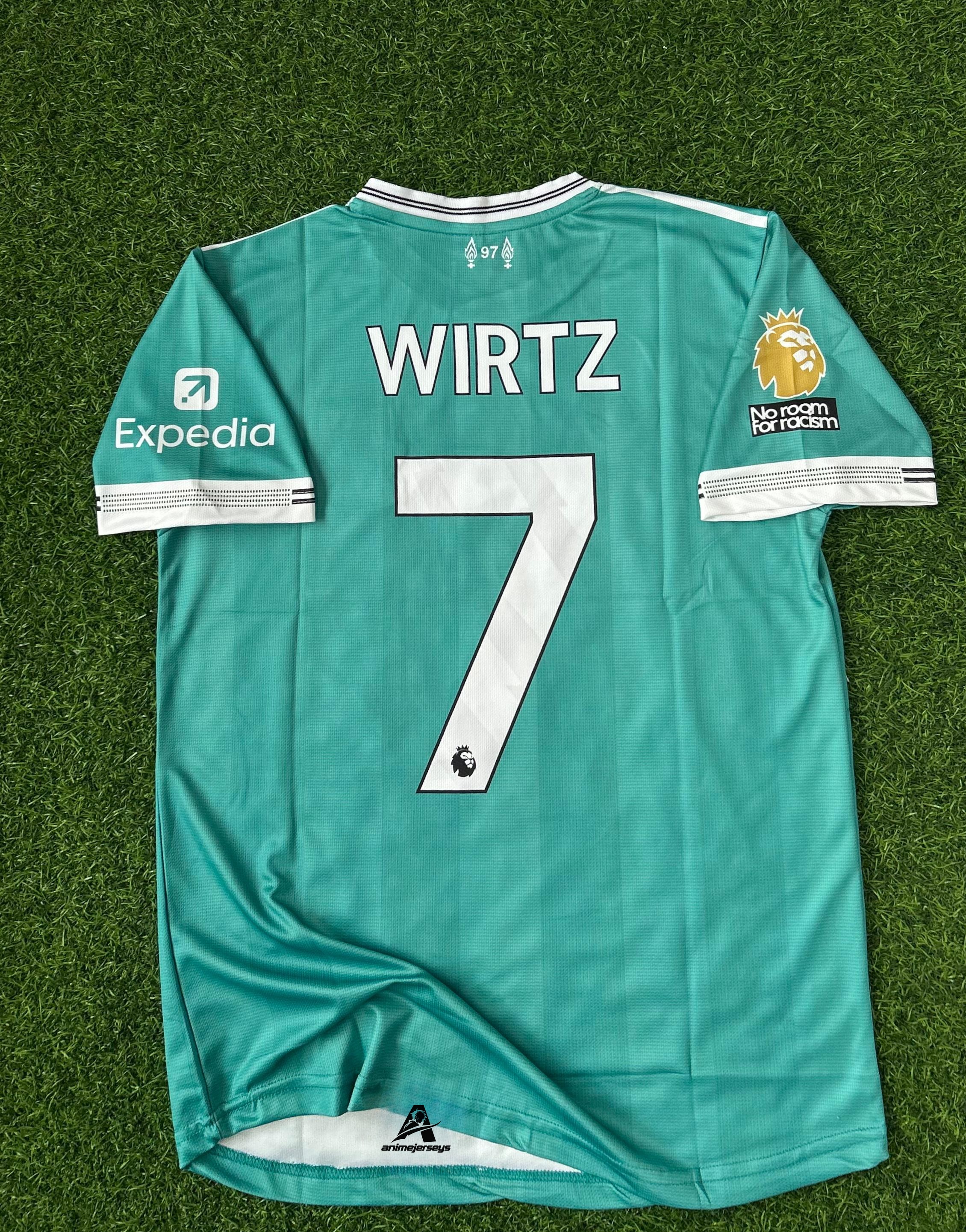 LIVERPOOL 2025-26 SEASON THIRD KIT. HALFSLEEVE EMBROIDERY