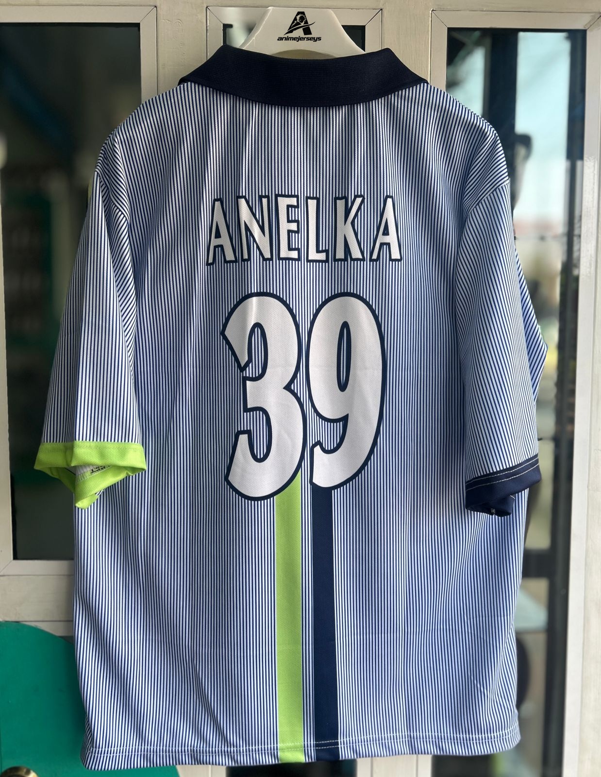 MAN CITY 2000-01 AWAY KIT, FIVESLEEVE POLO SUBLIMATION