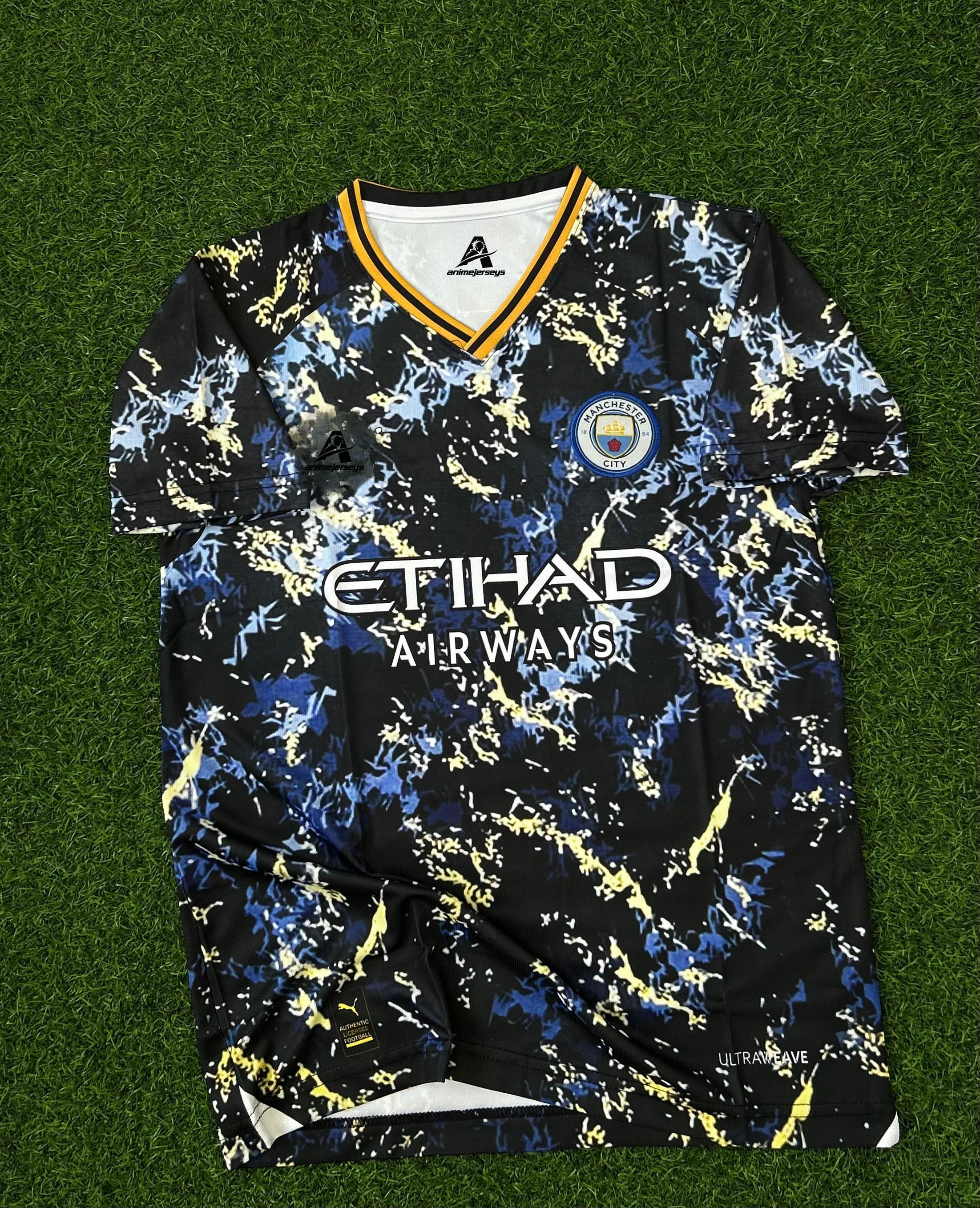 MAN CITY 2024-25 SEASON SPECIAL EDITION KIT. HALFSLEEVE EMBROIDERY