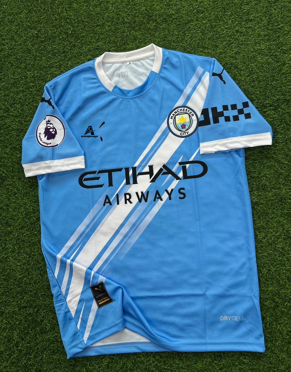MAN CITY 2025-26 SEASON HOME KIT. HALFSLEEVE SUBLIMATION