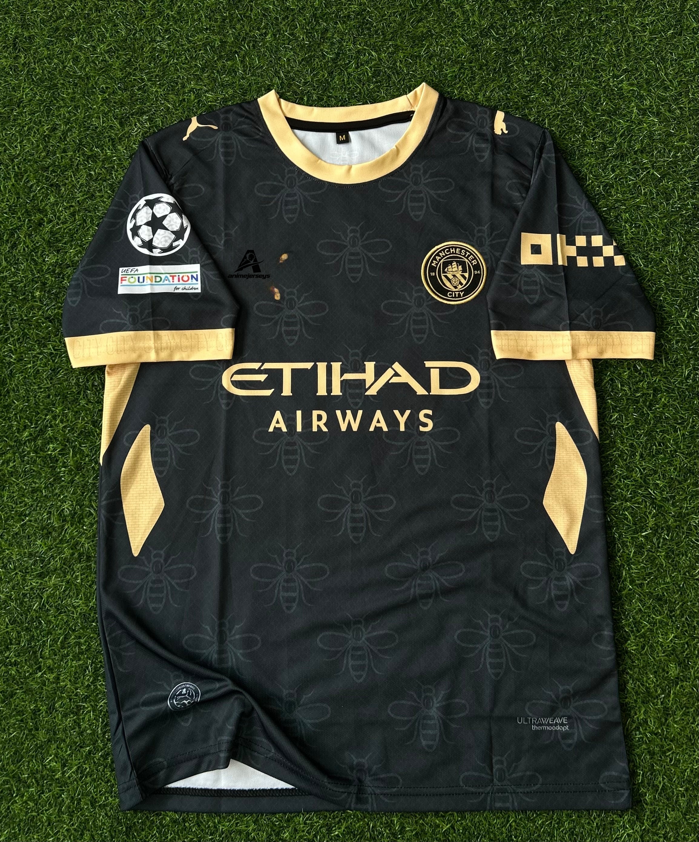 MAN CITY 2026-27 SEASON AWAY JERSEY, HALF SLEEVE EMBROIDERY