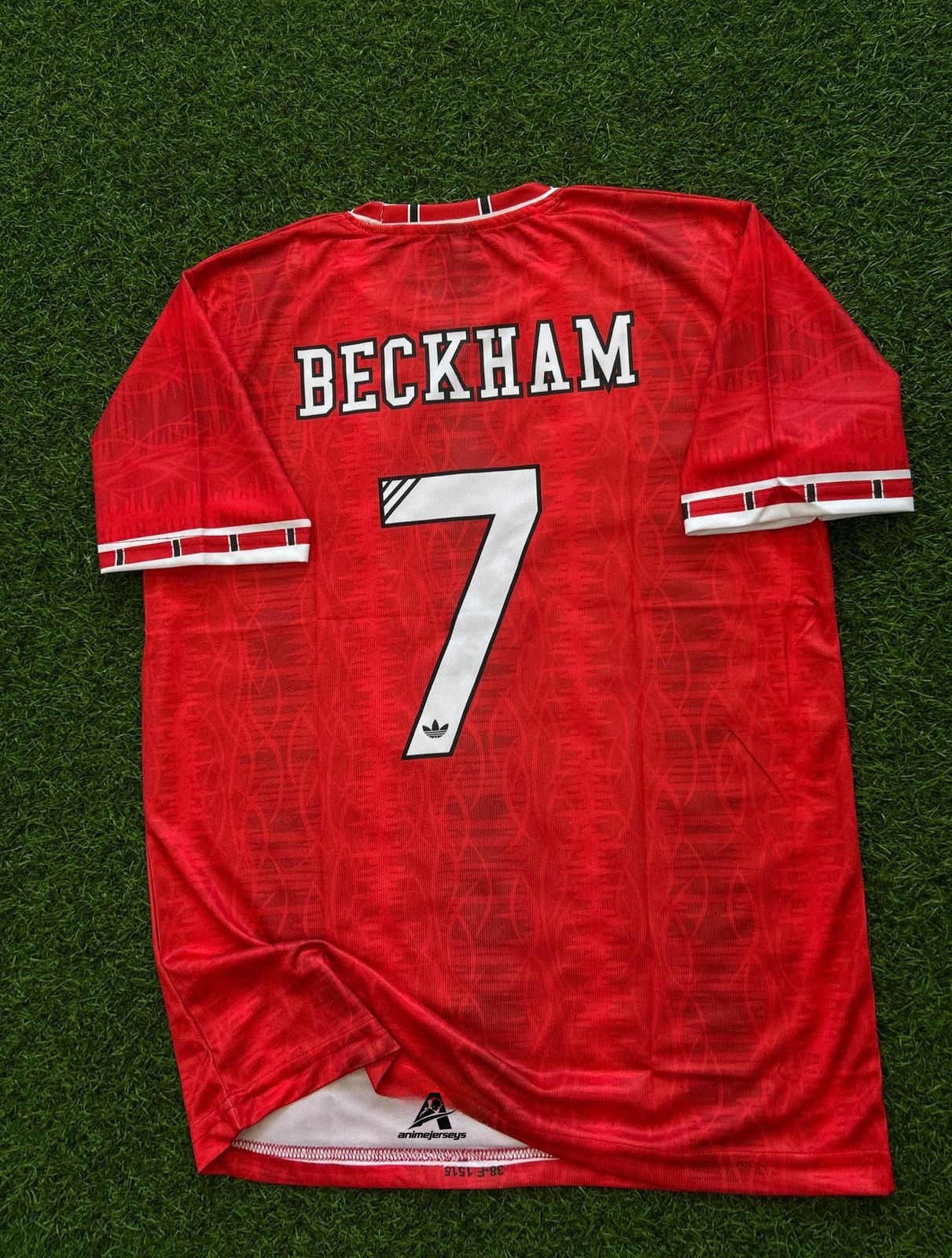 MAN UNITED 1990-92 HOME KIT, HALFSLEEVE EMBROIDERY