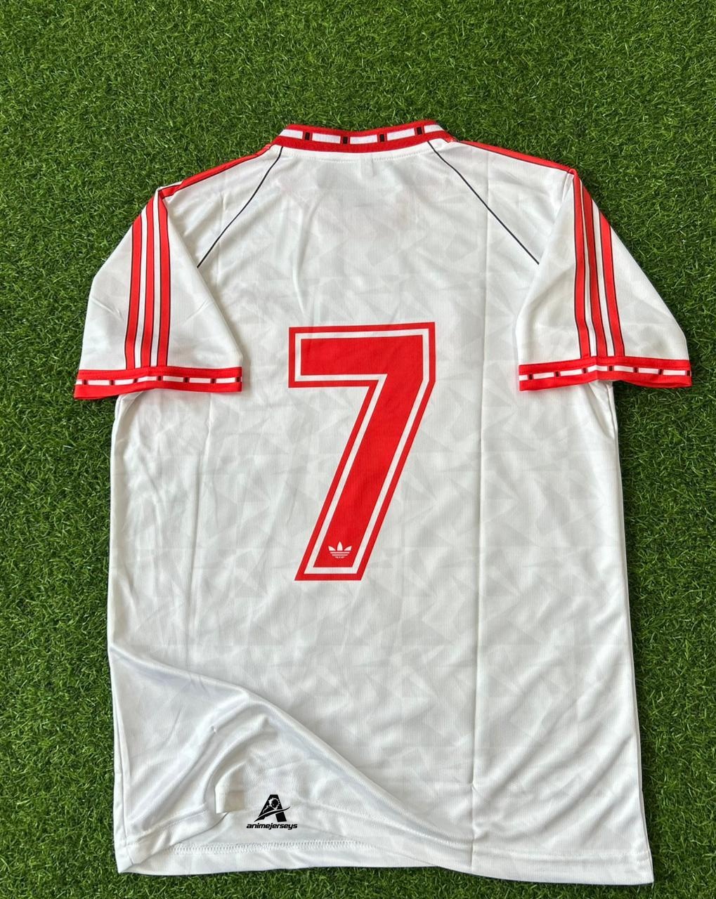 MAN UNITED 1991 RETRO AWAY, HALFSLEEVE EMBROIDERY