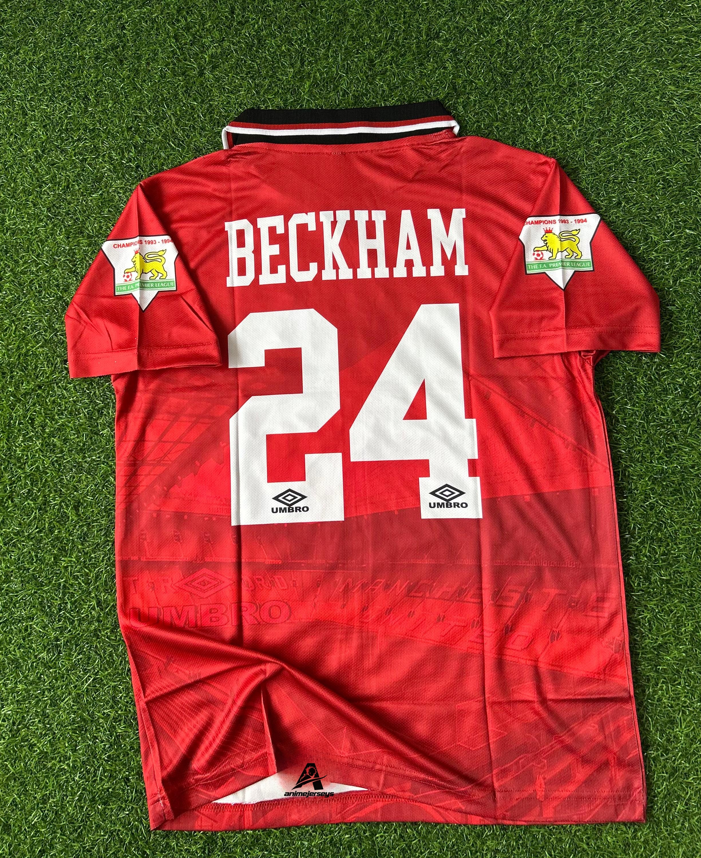 MAN UNITED 1992-94 HOME KIT, HALFSLEEVE POLO SUBLIMATION