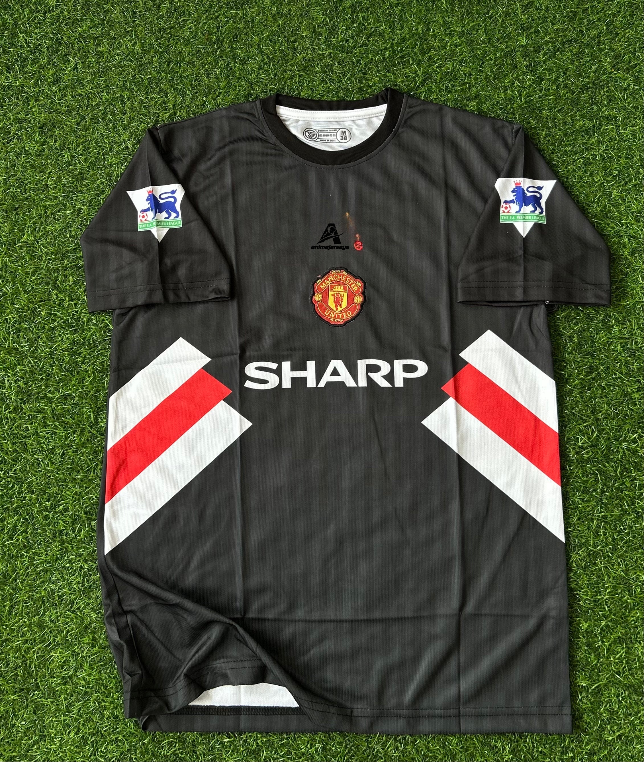 MAN UNITED 1993-94 AWAY  KIT, HALF SLEEVE EMBROIDERY