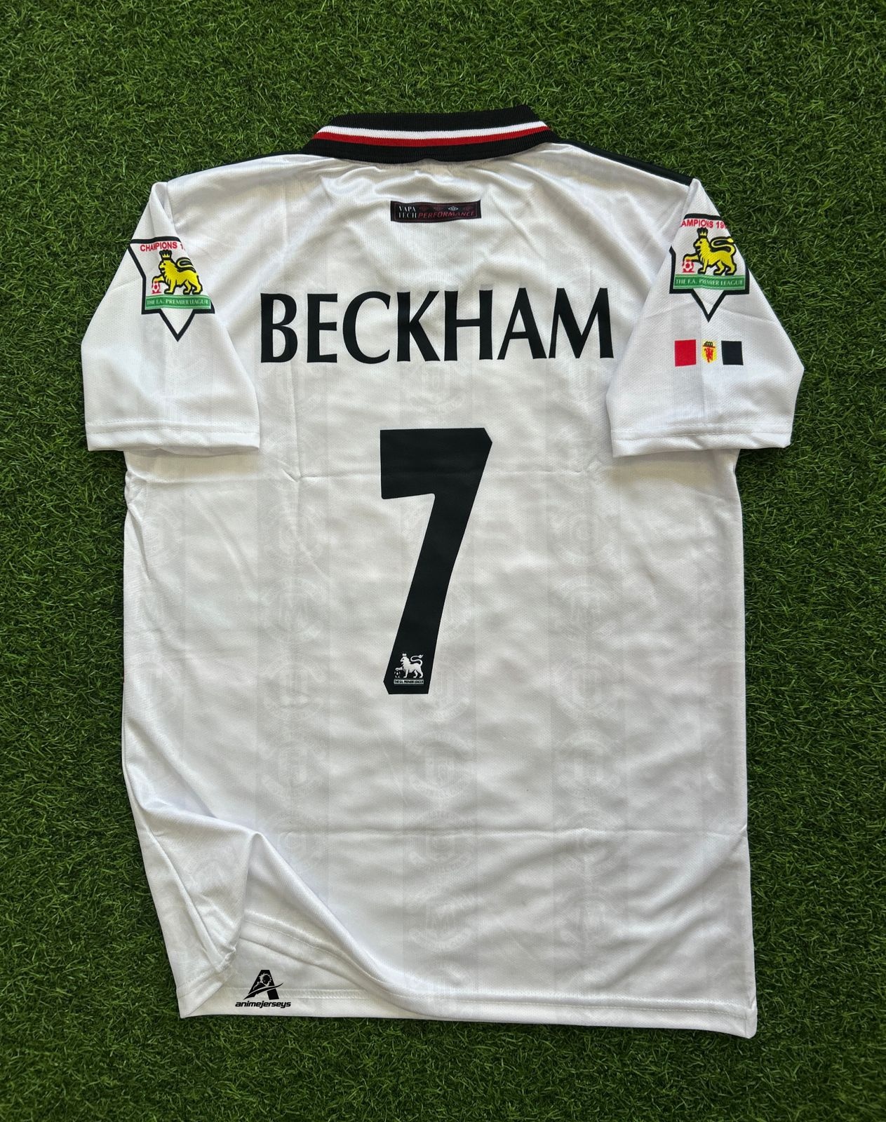 MAN UNITED 1997-99 AWAY KIT, HALFSLEEVE POLO SUBLIMATION