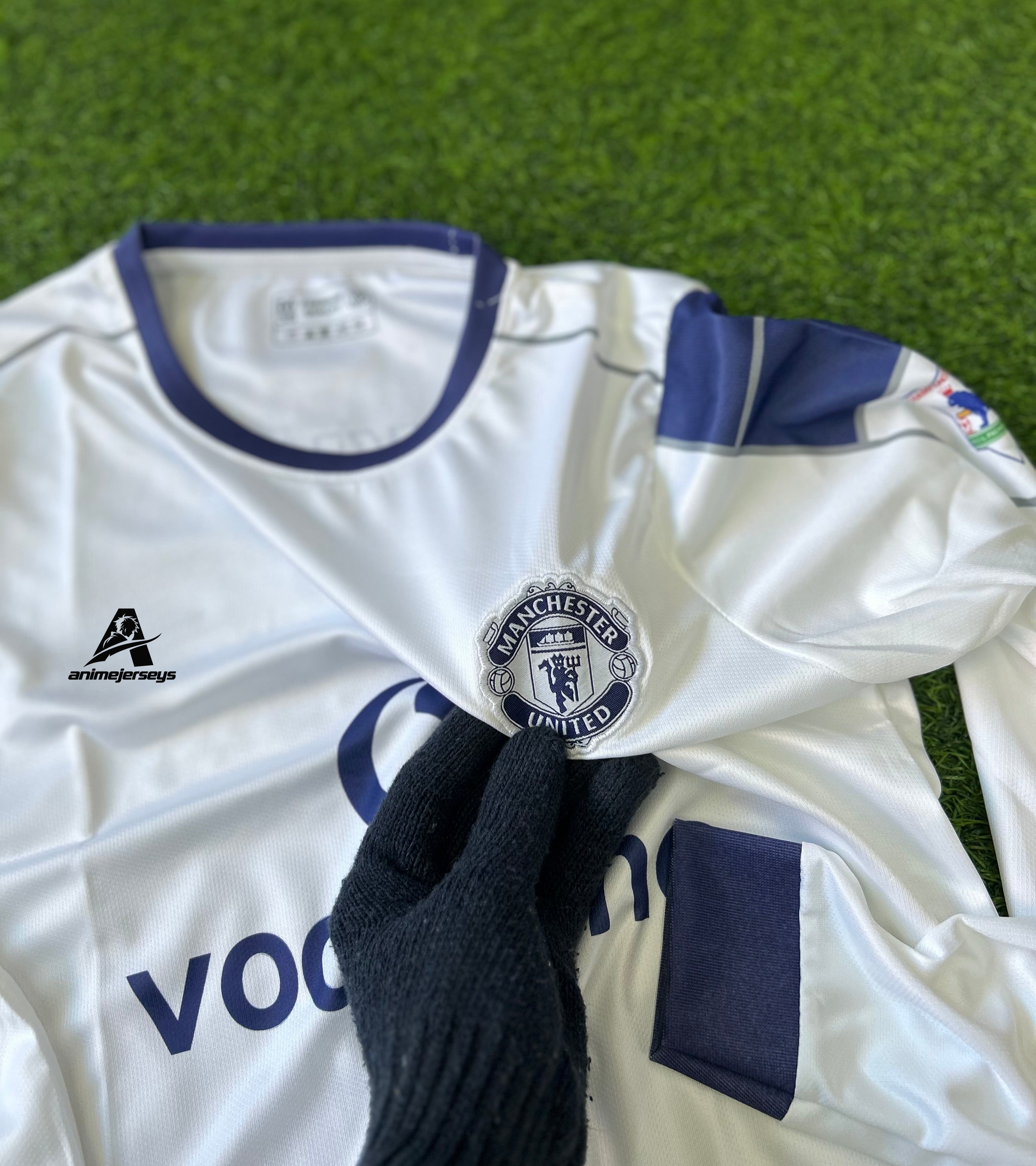 MAN UNITED 2000-01 AWAY JERSEY, FULL SLEEVE EMBROIDERY