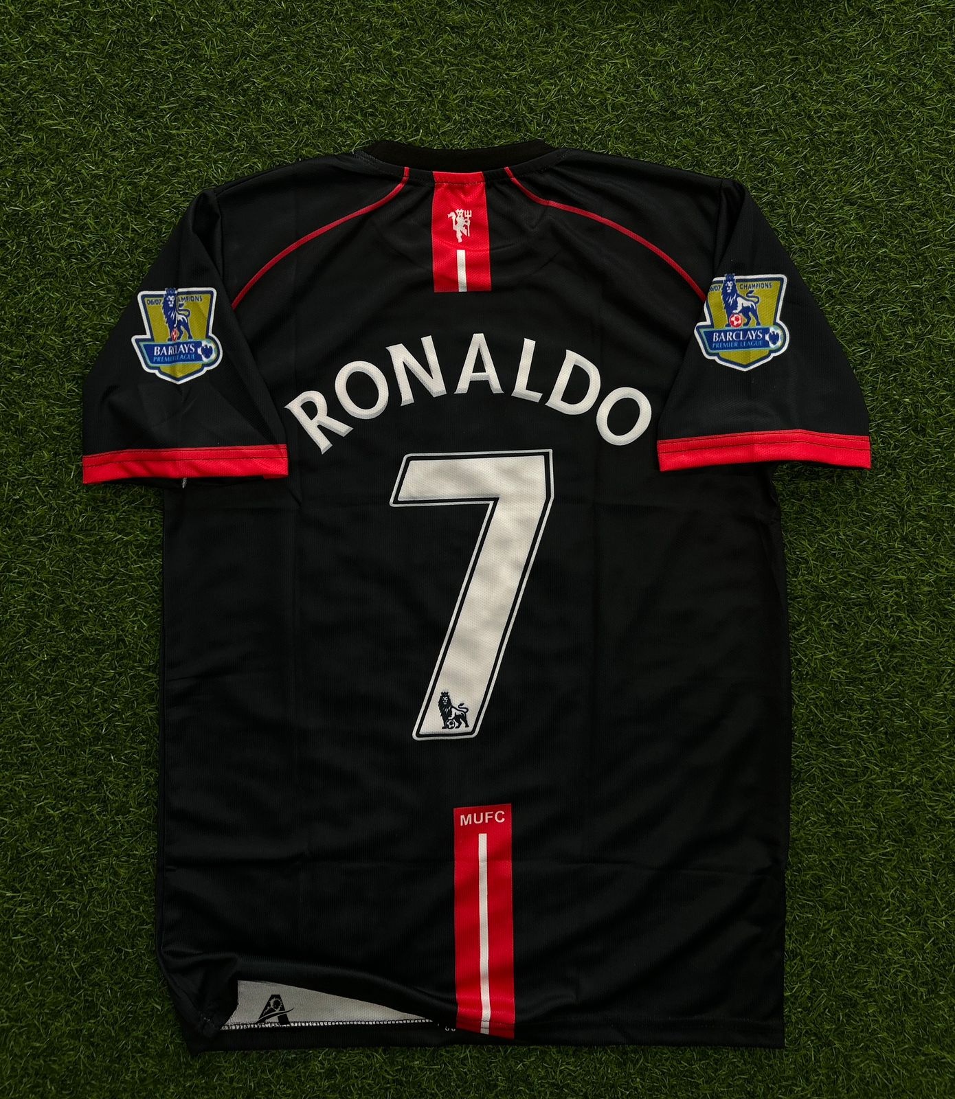 MAN UNITED 2007-08 AWAY KIT, HALFSLEEVE SUBLIMATION