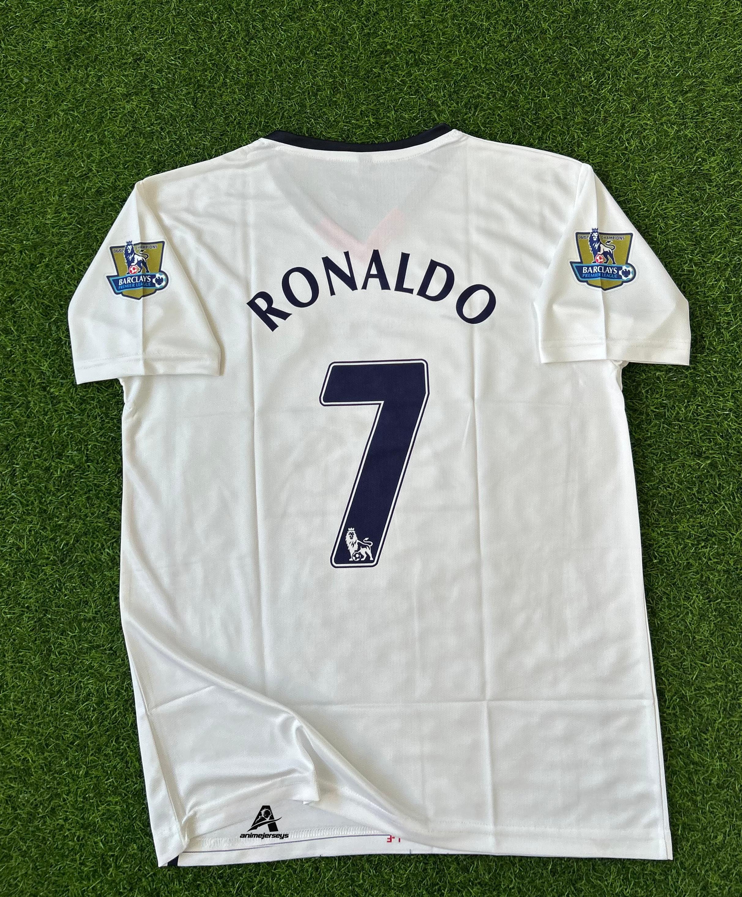 MAN UNITED 2008-09 AWAY KIT, HALFSLEEVE EMBROIDERY