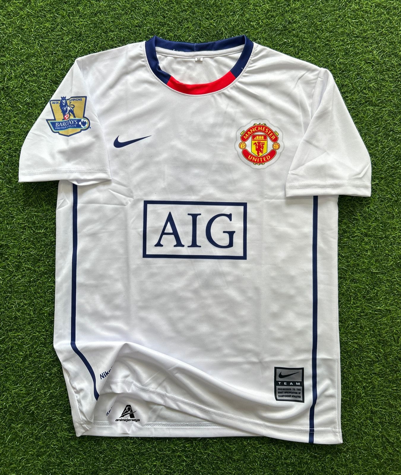 MAN UNITED 2008-09 AWAY KIT, HALFSLEEVE SUBLIMATION