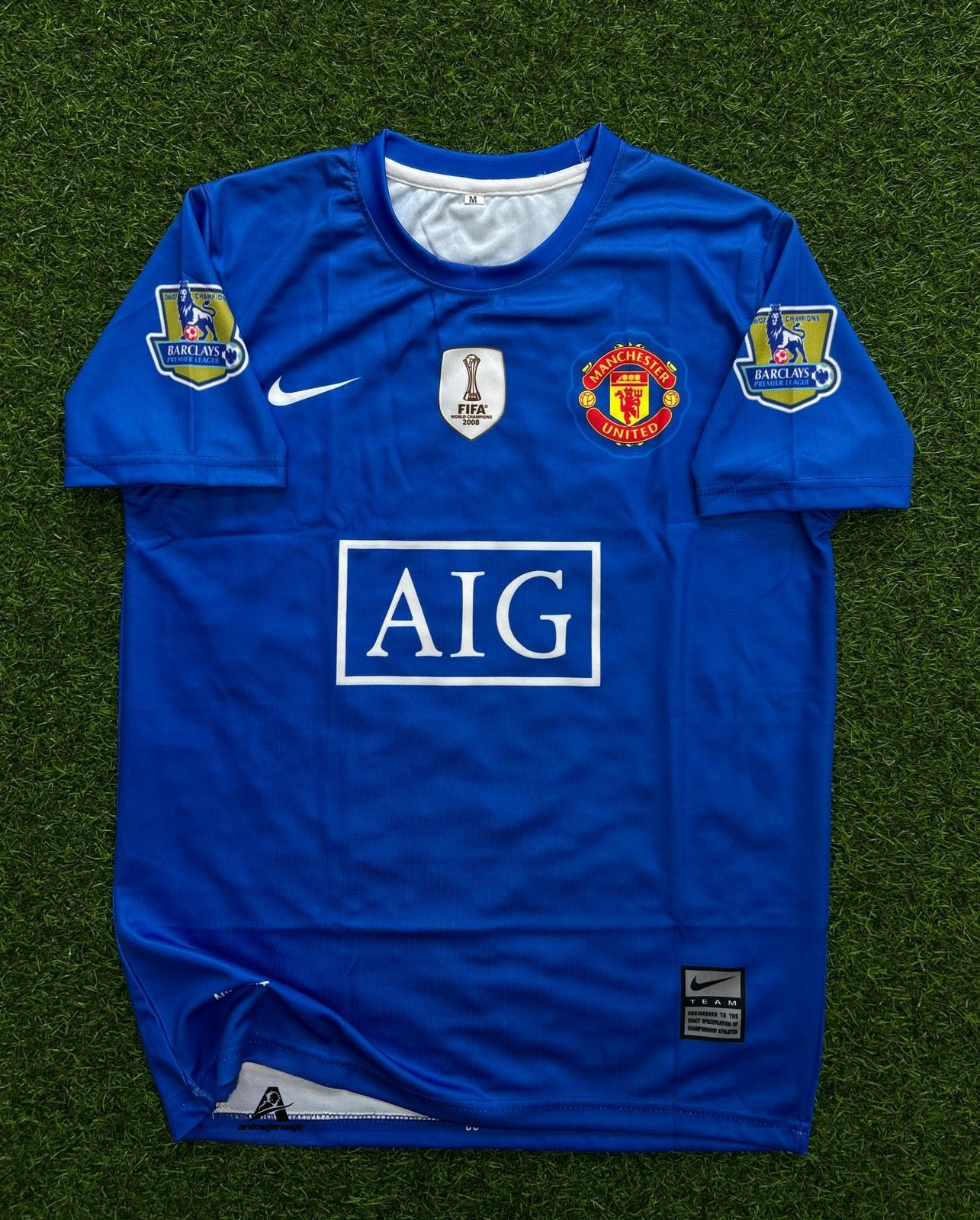 MAN UNITED 2007-08 THIRD KIT, HALFSLEEVE SUBLIMATION