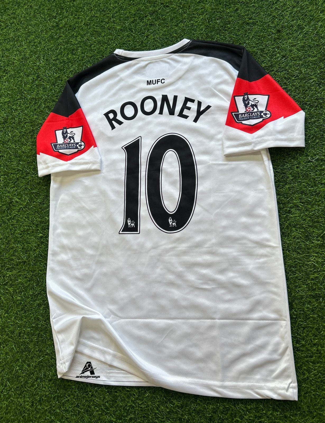 MAN UNITED 2010-11 SEASON AWAY KIT, HALFSLEEVE EMBROIDERY