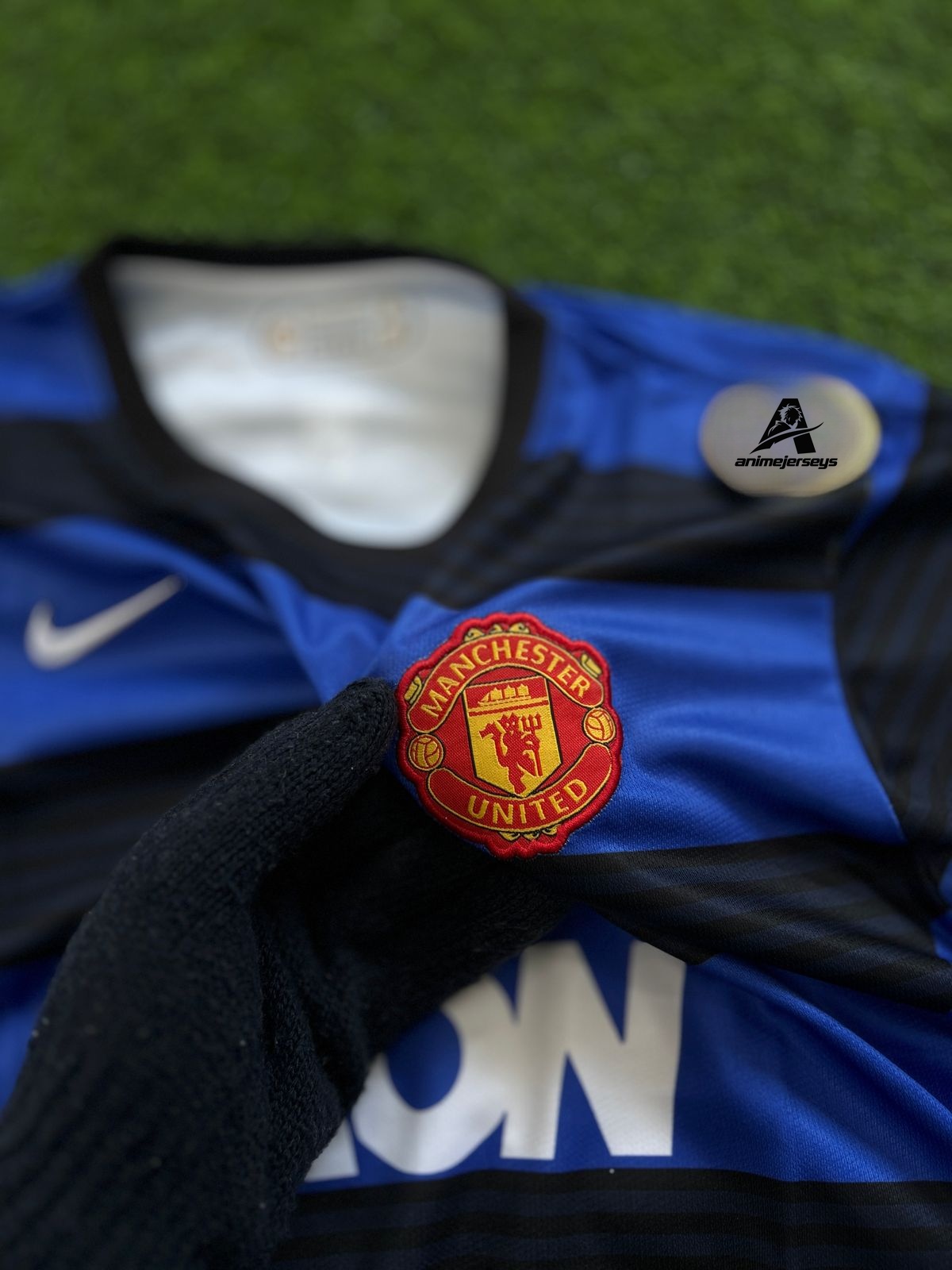 MAN UNITED 2011-12 AWAY KIT, HALFSLEEVE EMBROIDERY