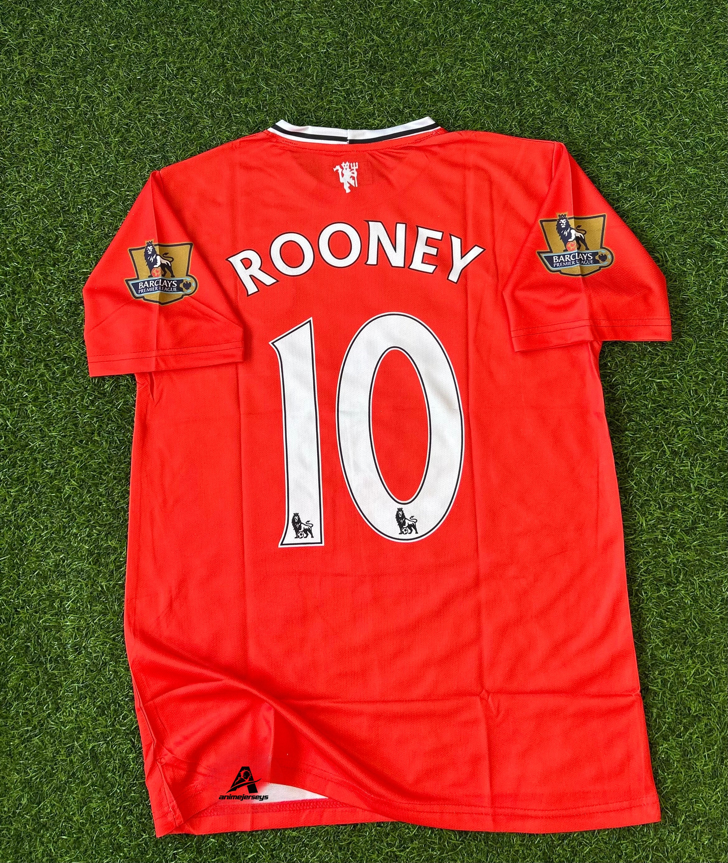 MAN UNITED 2011-12 HOME KIT, HALF SLEEVE EMBROIDERY