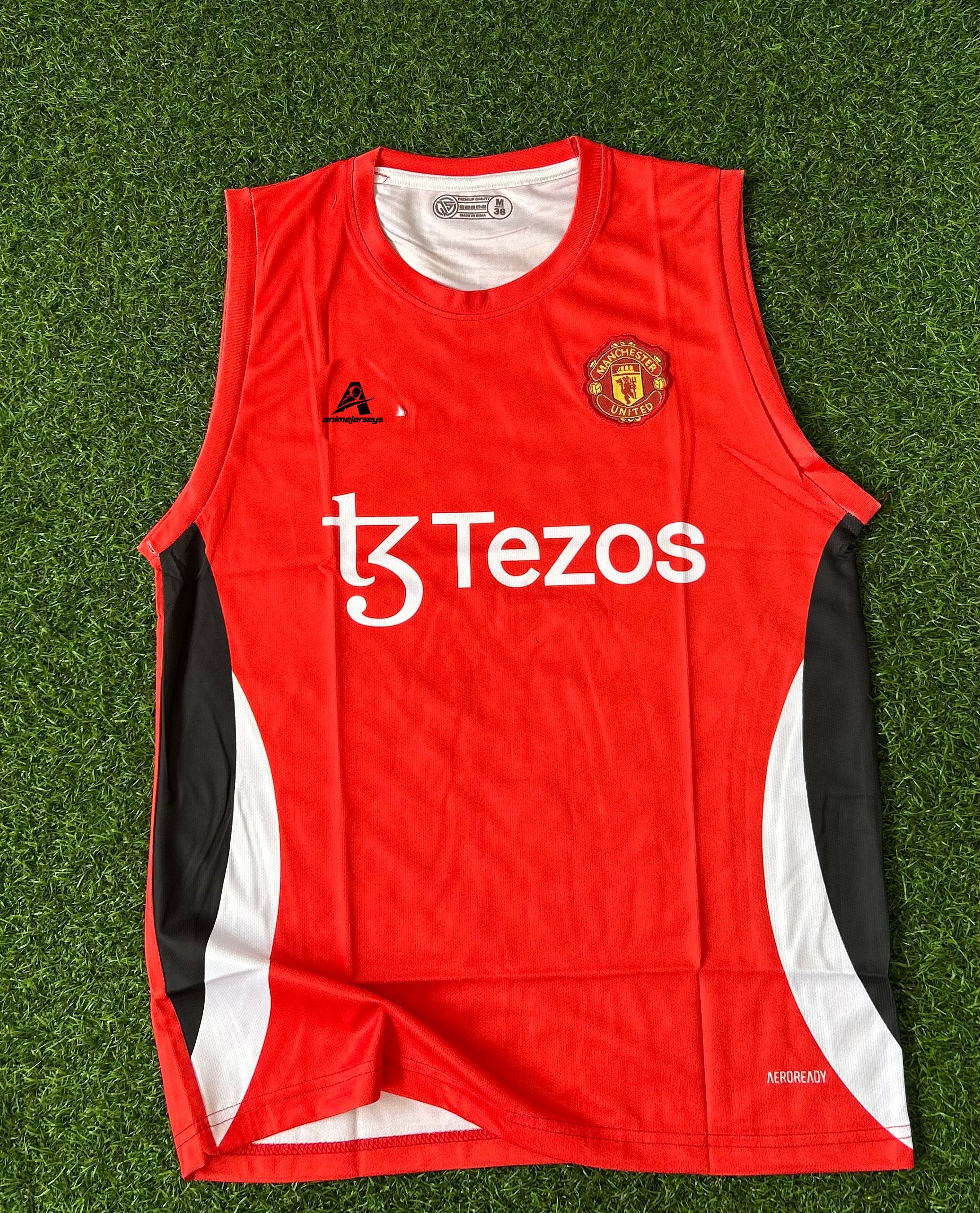 MAN UNITED TRAINING KIT, SLEEVELESS EMBROIDERY