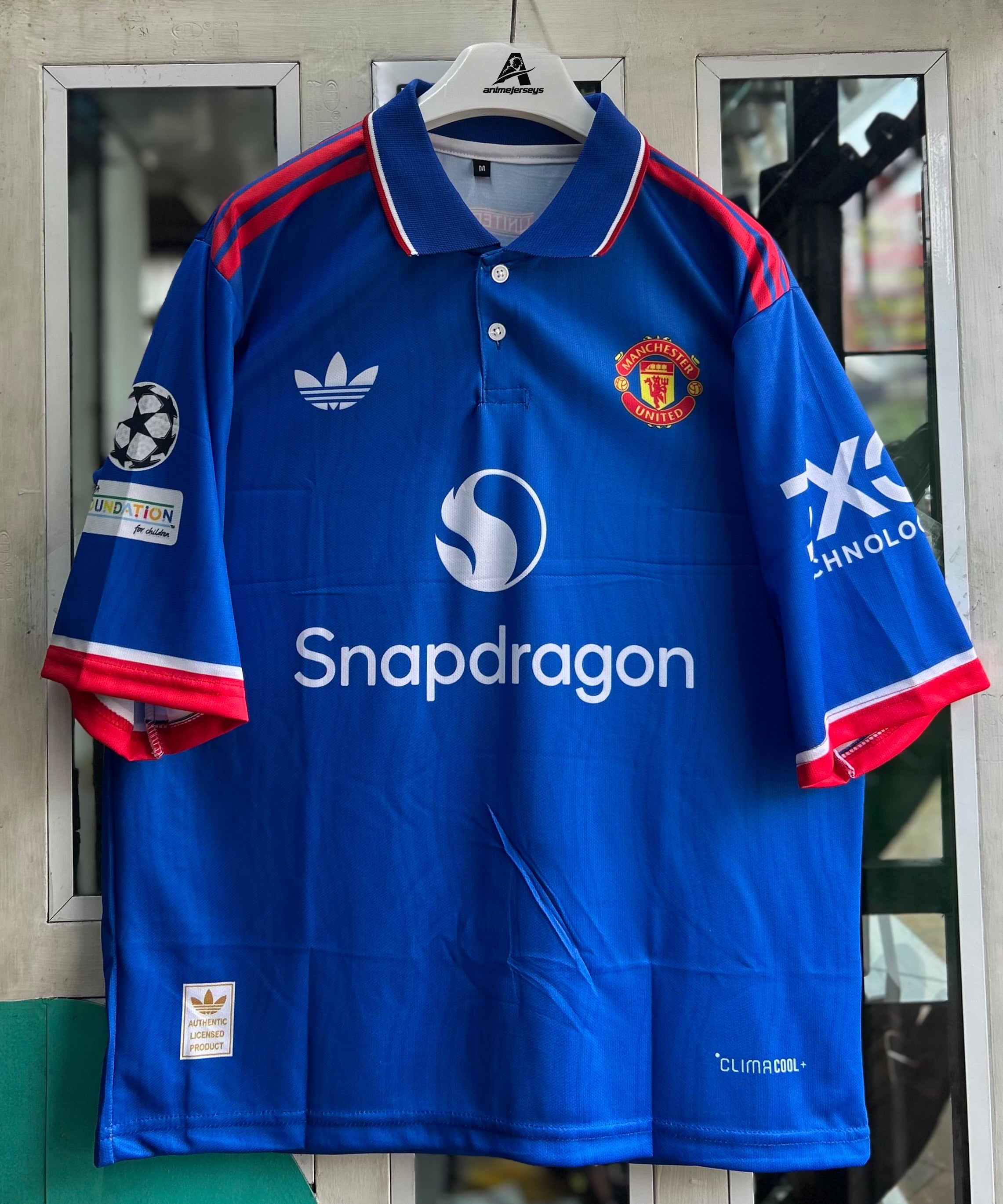 MAN UNITED 2026-27 SEASON AWAY JERSEY, FIVE SLEEVE POLO SUBLIMATION