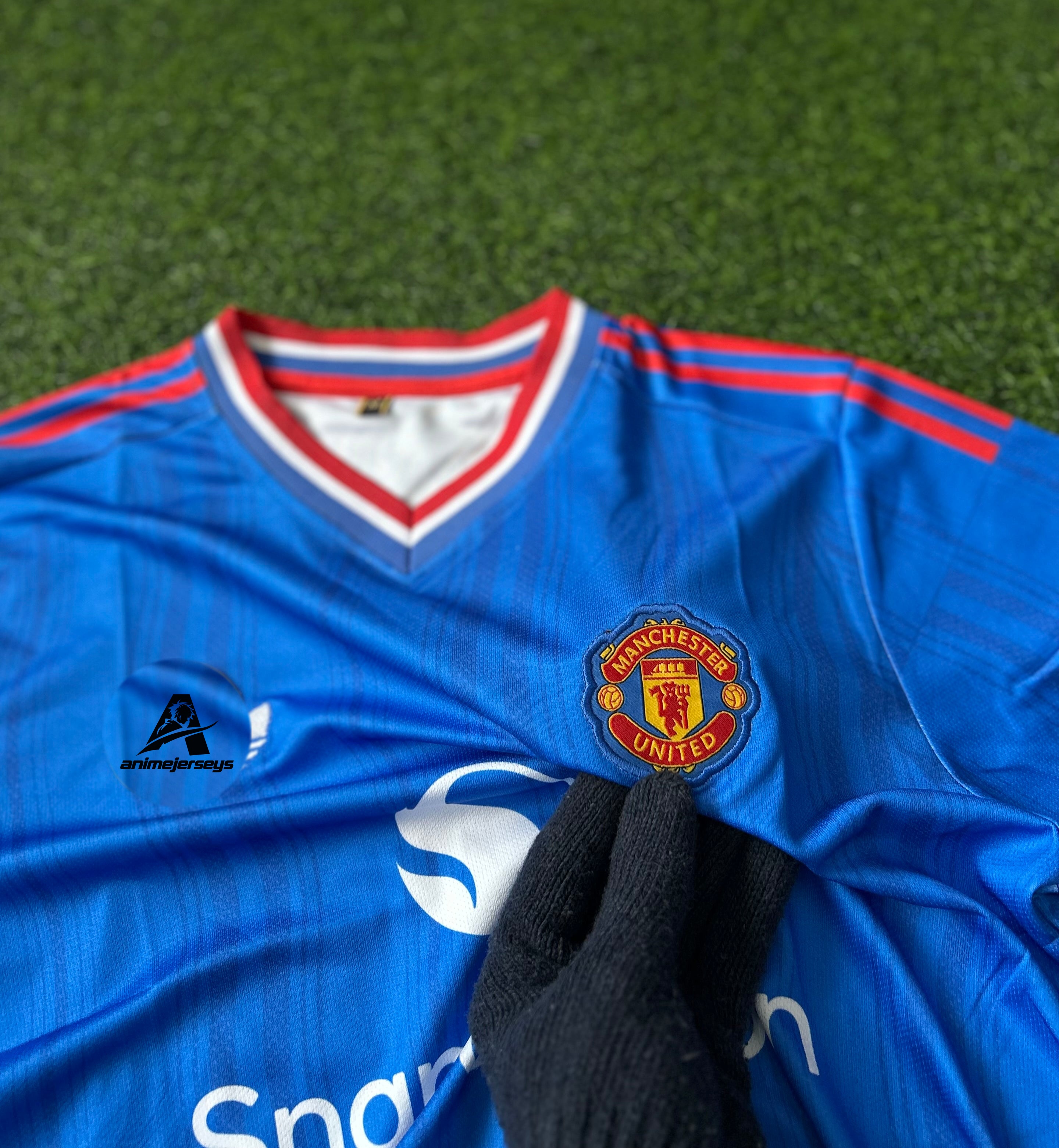 MAN UNITED 2026-27 SEASON AWAY JERSEY, HALF SLEEVE EMBROIDERY