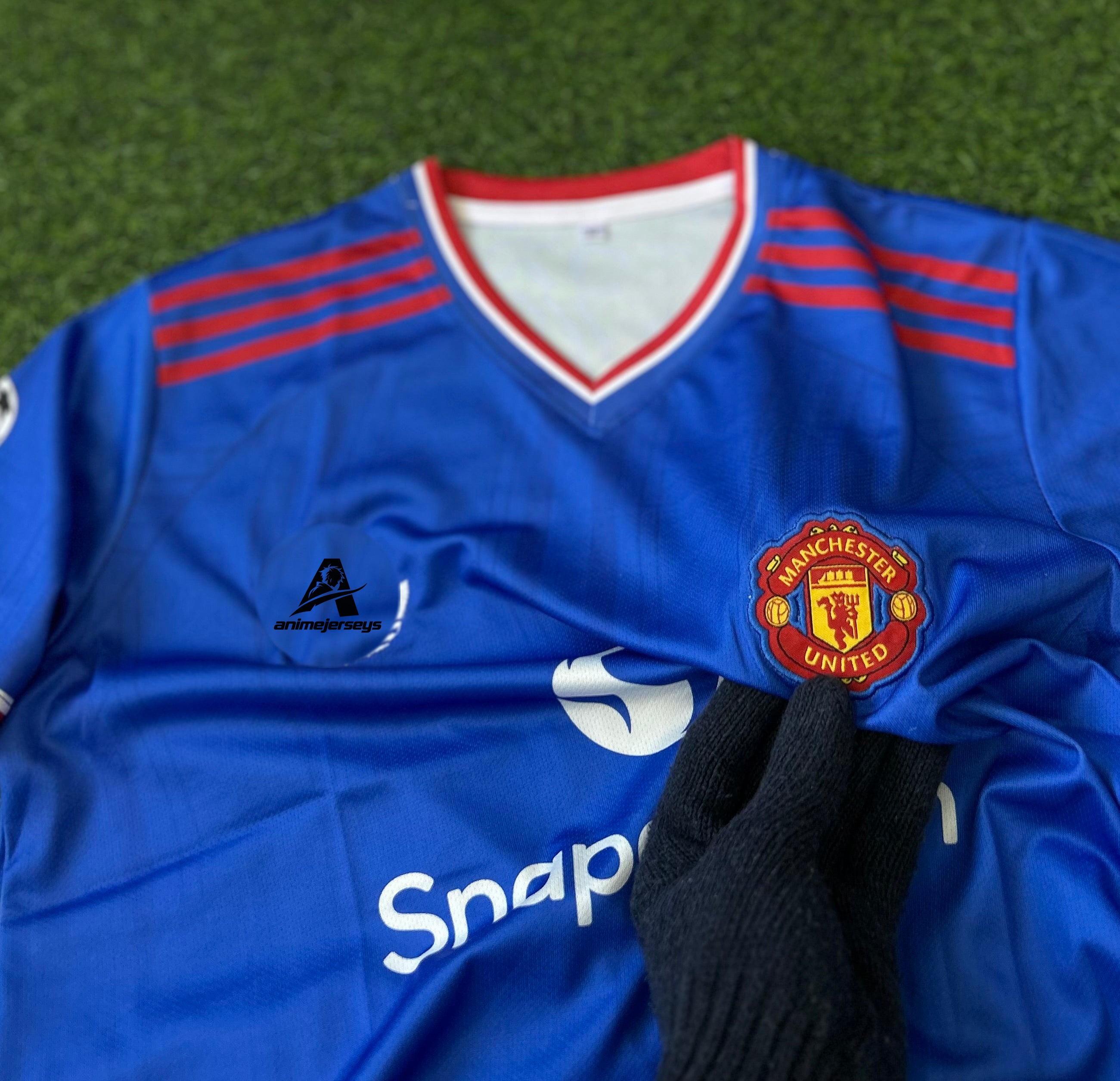 MAN UNITED 2026-27 SEASON AWAY JERSEY, HALF SLEEVE EMBROIDERY