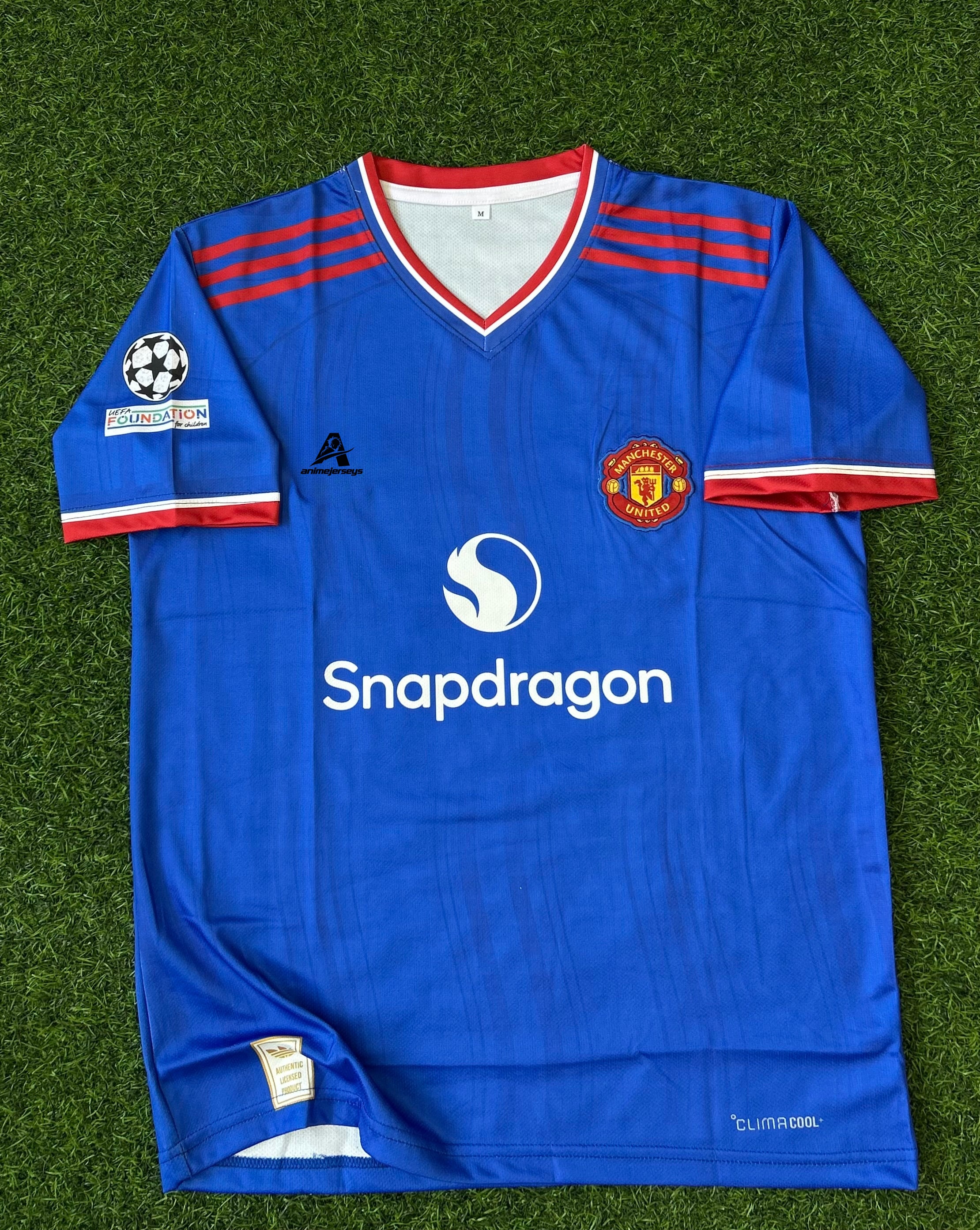 MAN UNITED 2026-27 SEASON AWAY JERSEY, HALF SLEEVE EMBROIDERY