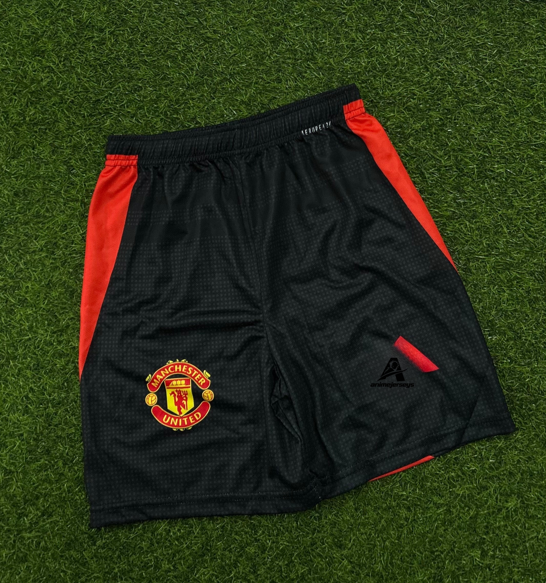 MAN UNITED SHORTS, DOTKNIT MATERIAL, FULL SUBLIMATION