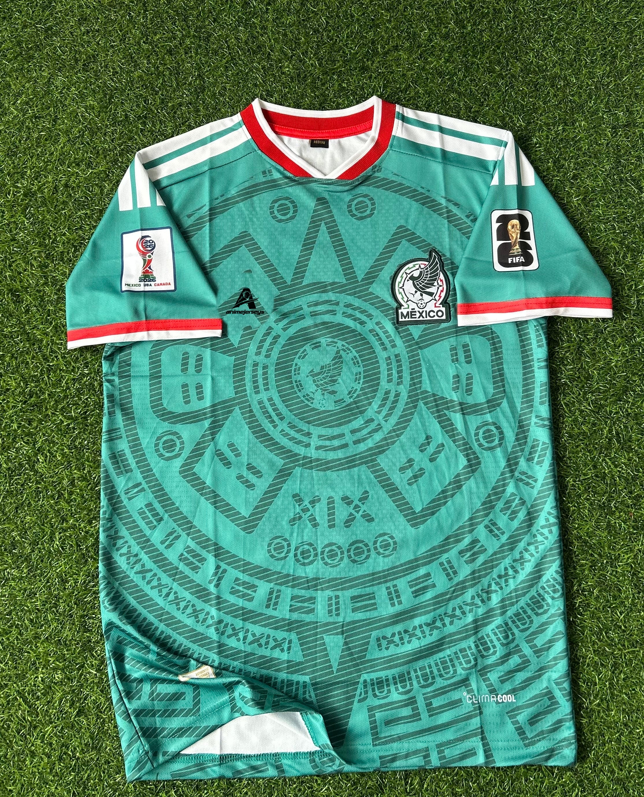 MEXICO 2026 WORLD CUP HOME KIT, HALF SLEEVE EMBROIDERY