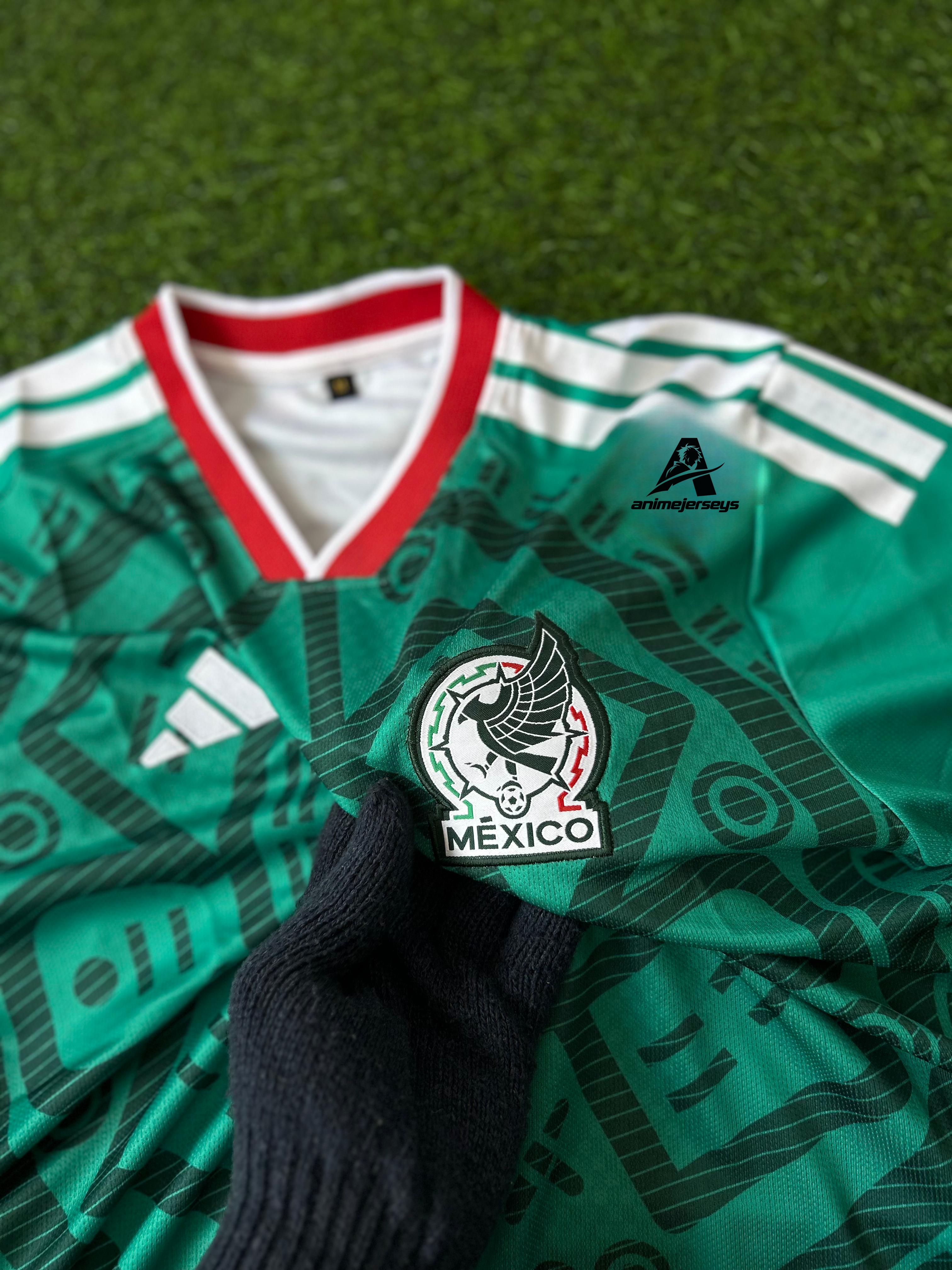 MEXICO 2026 WORLD CUP HOME KIT. HALFSLEEVE EMBROIDERY