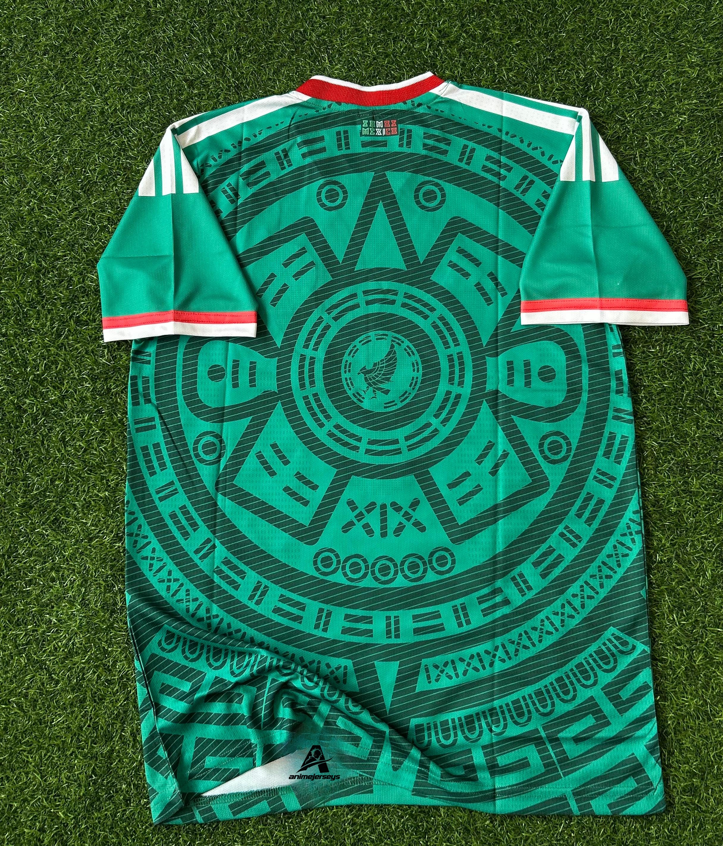 MEXICO 2026 WORLD CUP HOME KIT. HALFSLEEVE EMBROIDERY