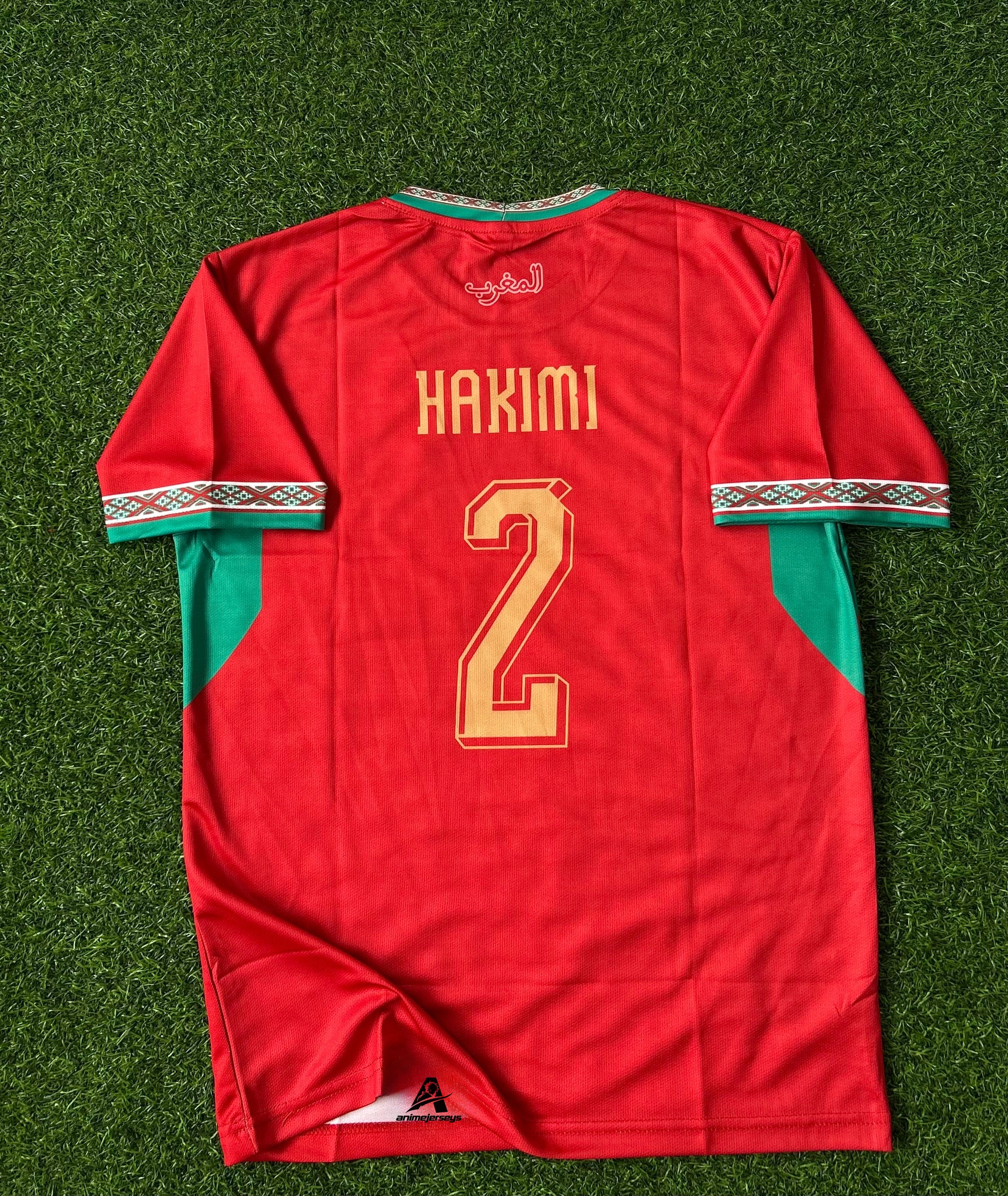 MOROCCO 2026 WORLD CUP HOME KIT, HALF SLEEVE SUBLIMATION