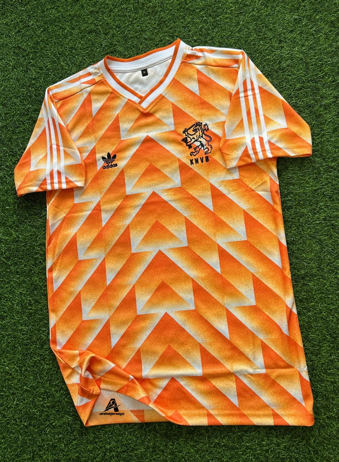 NETHARLANDS 1988 HOME KIT, HALFSLEEVE EMBROIDERY