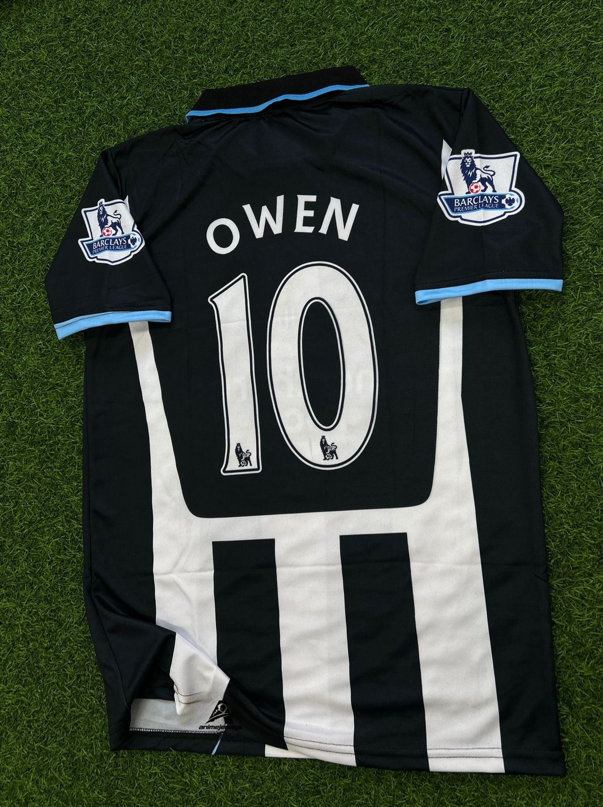 NEWCASTLE 2007-09 HOME KIT, HALFSLEEVE POLO SUBLIMATION