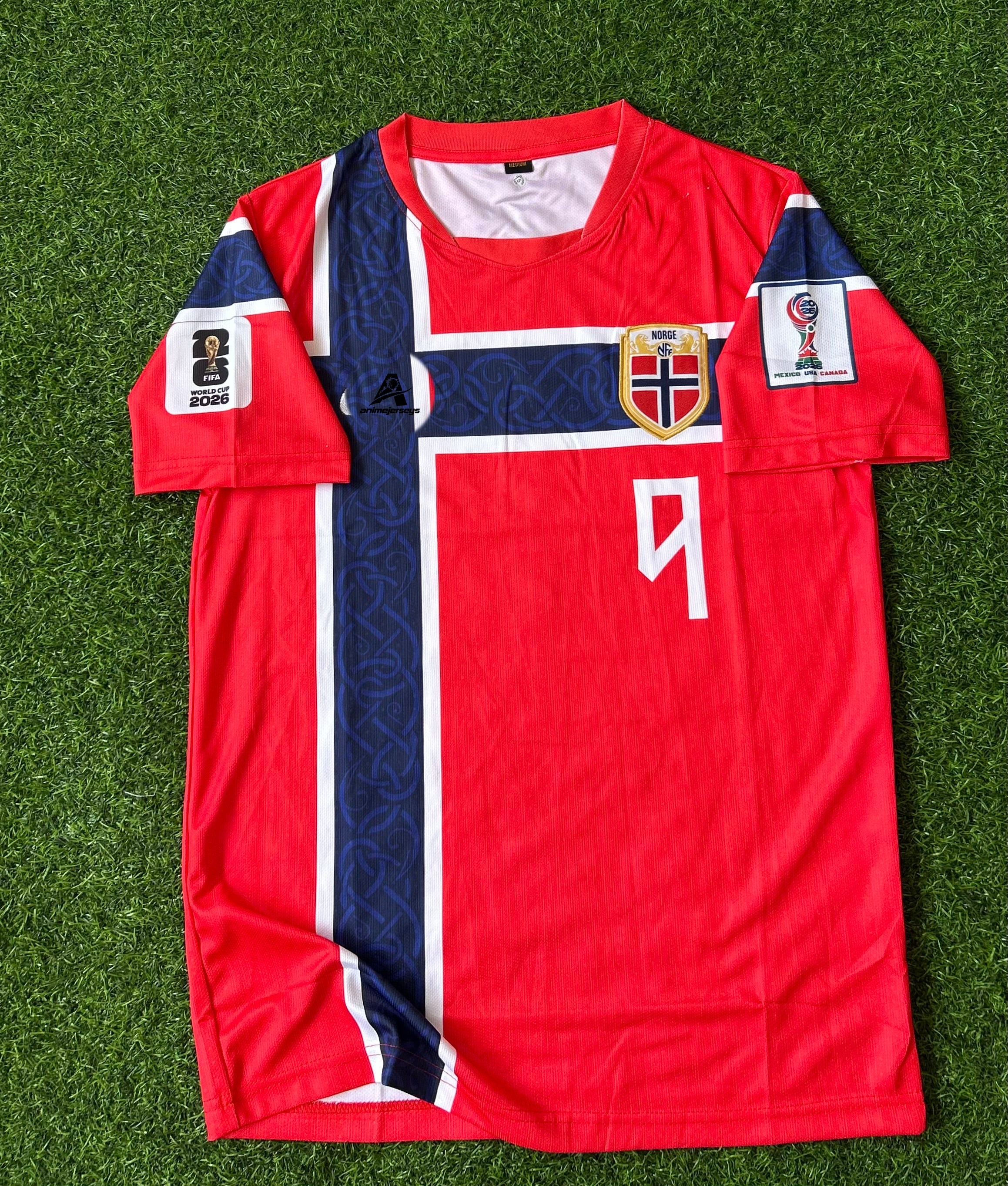 NORWAY 2026 HOME JERSEY, HALF SLEEVE EMBROIDERY
