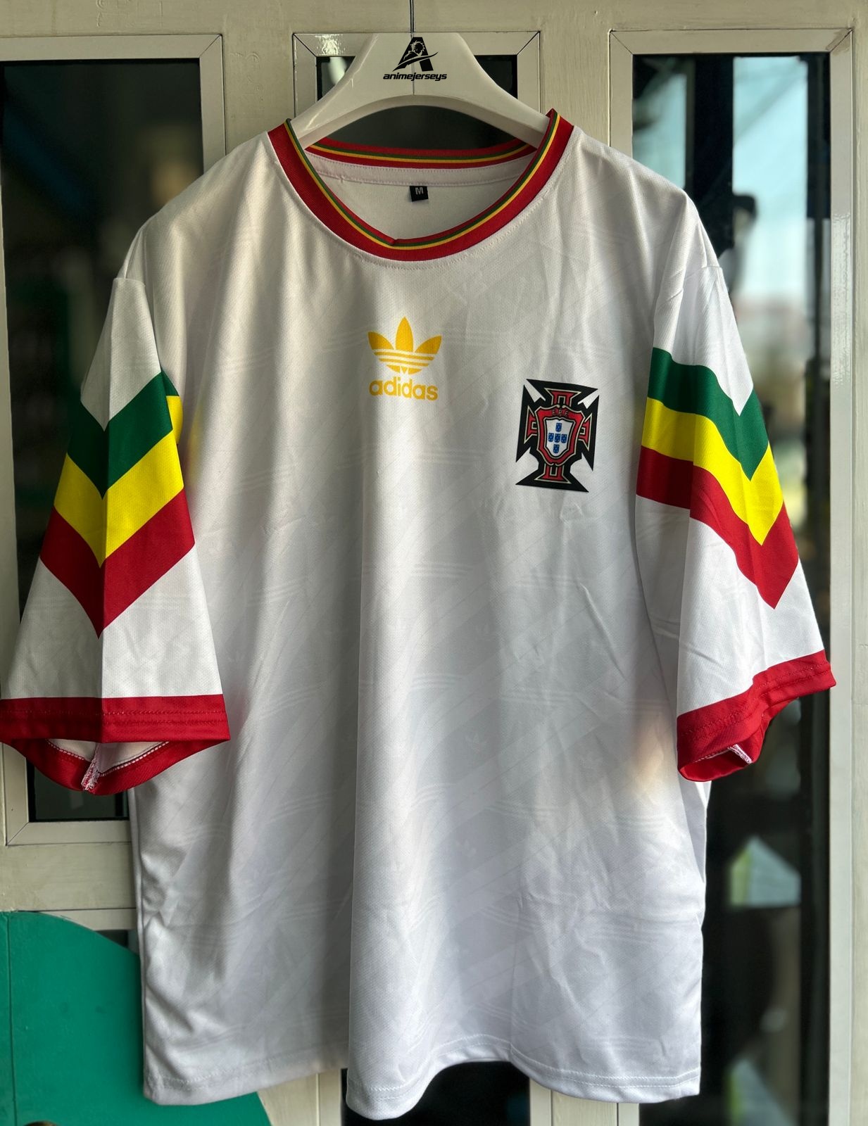 PORTUGAL 1992-94 AWAY KIT, FIVESLEEVE SUBLIMATION