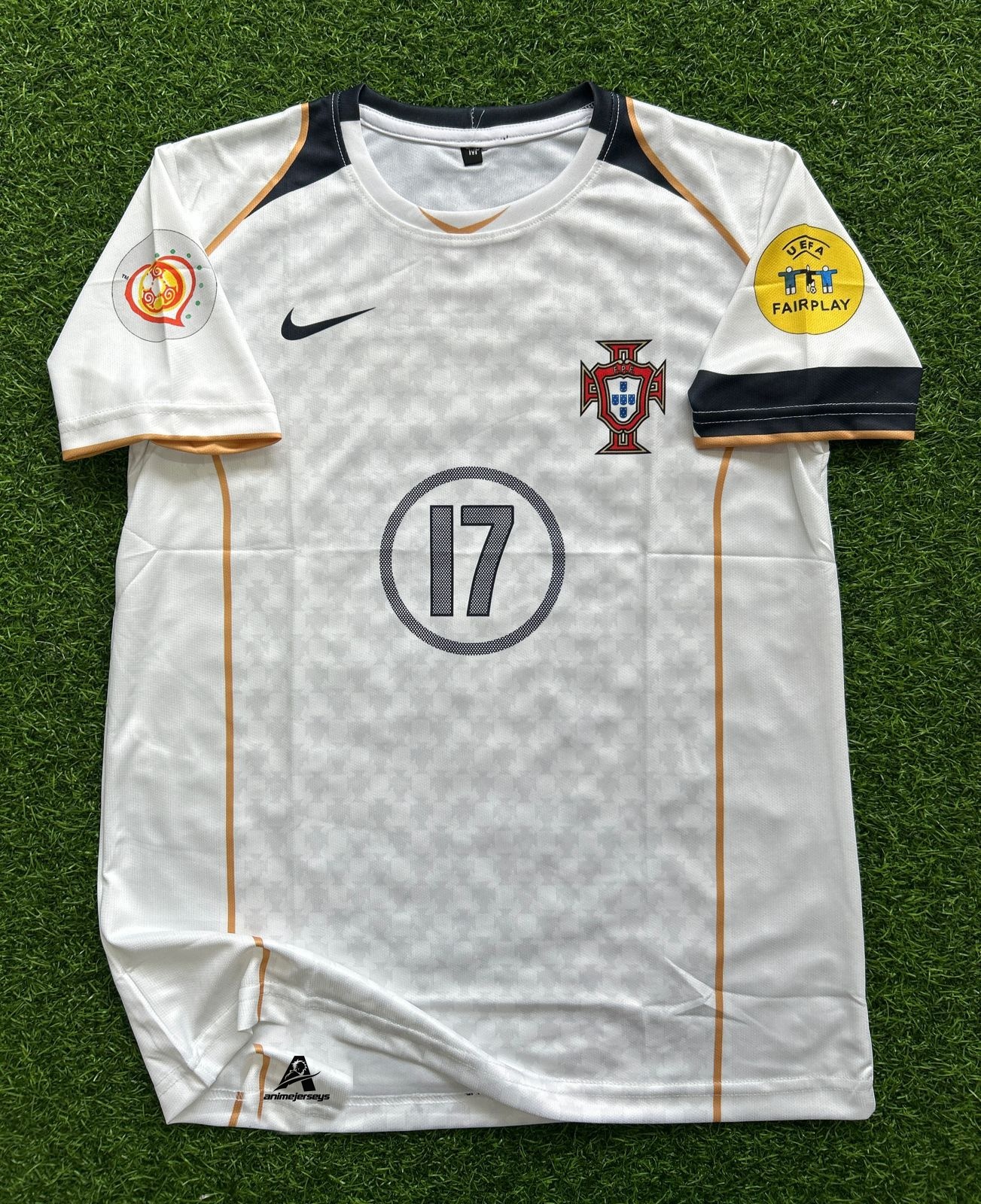 PORTUGAL 2004 AWAY KIT, HALFSLEEVE SUBLIMATION