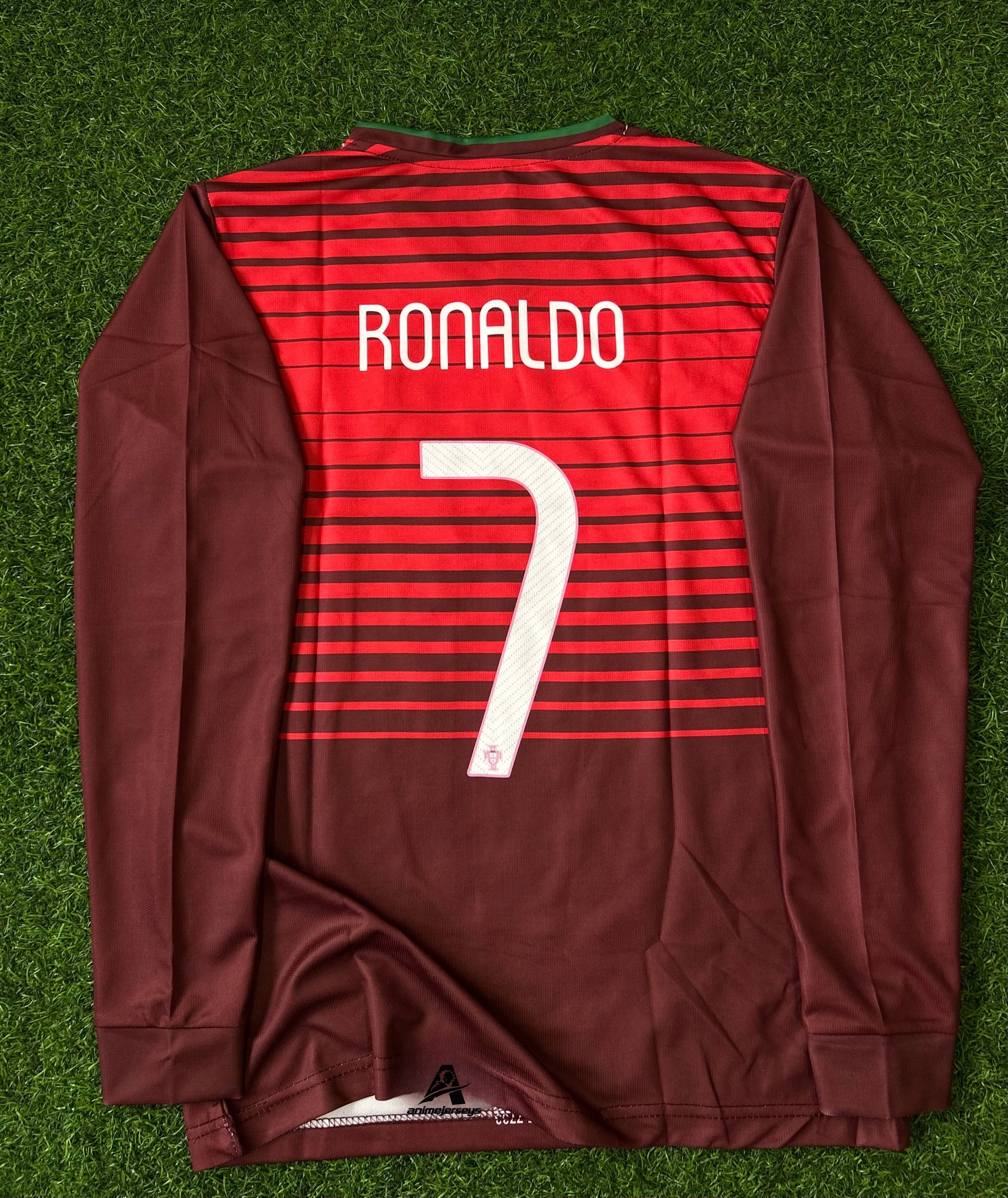 PORTUGAL 2014 HOME JERSEY, FULL SLEEVE EMBROIDERY