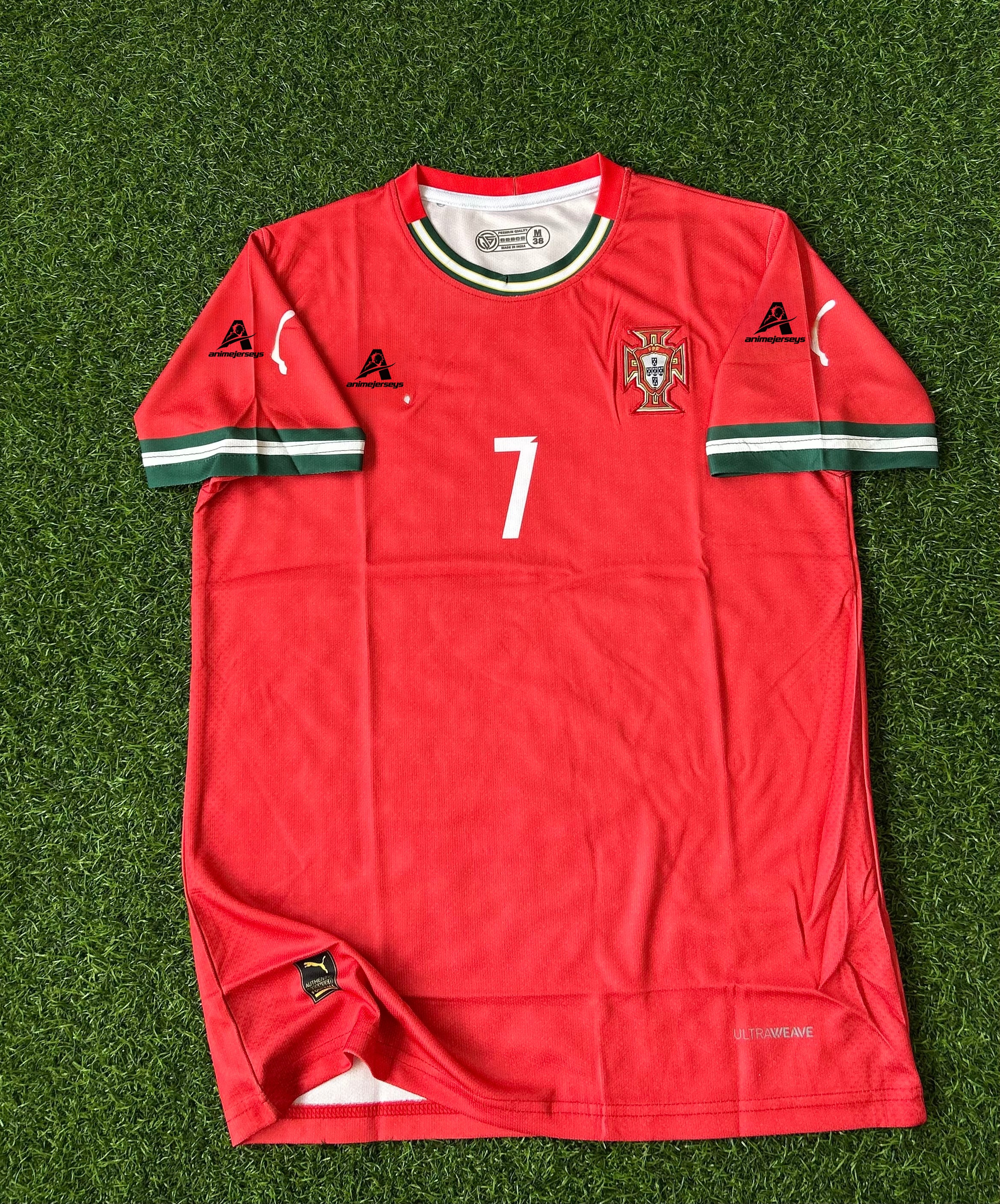 PORTUGAL 2025 HOME KIT, HALF SLEEVE EMBROIDERY
