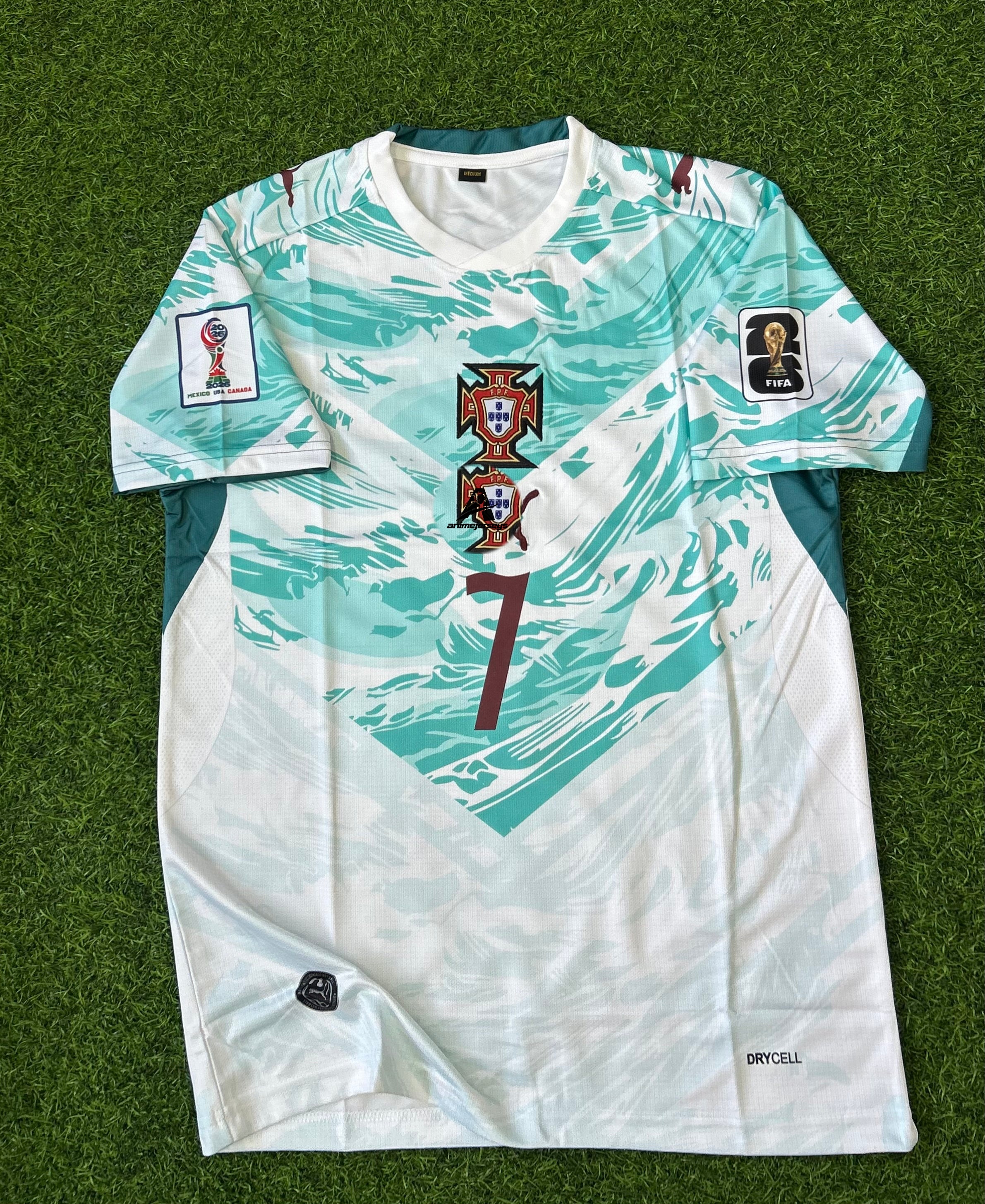 PORTUGAL 2026 AWAY JERSEY, HALF SLEEVE EMBROIDERY
