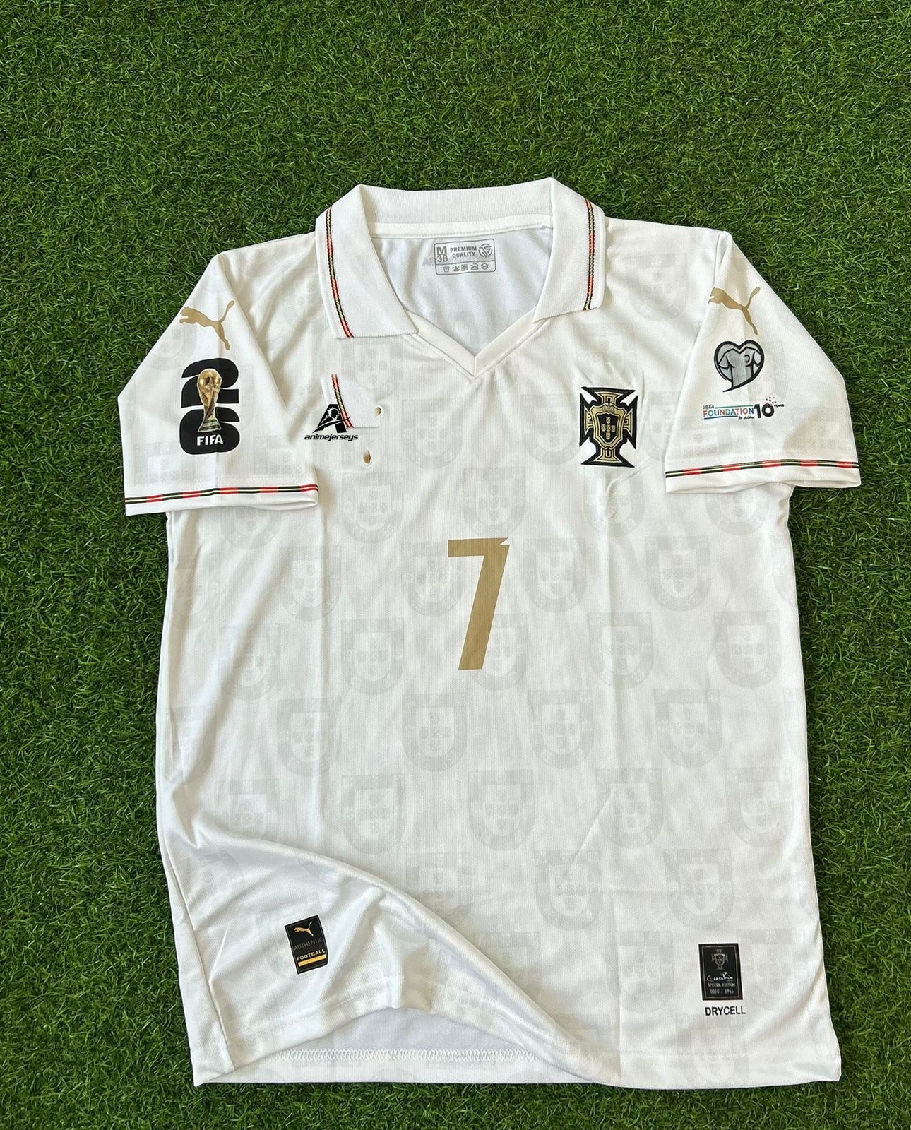 PORTUGAL 2026 SPECIAL EDITION, HALFSLEEVE POLO EMBROIDERY