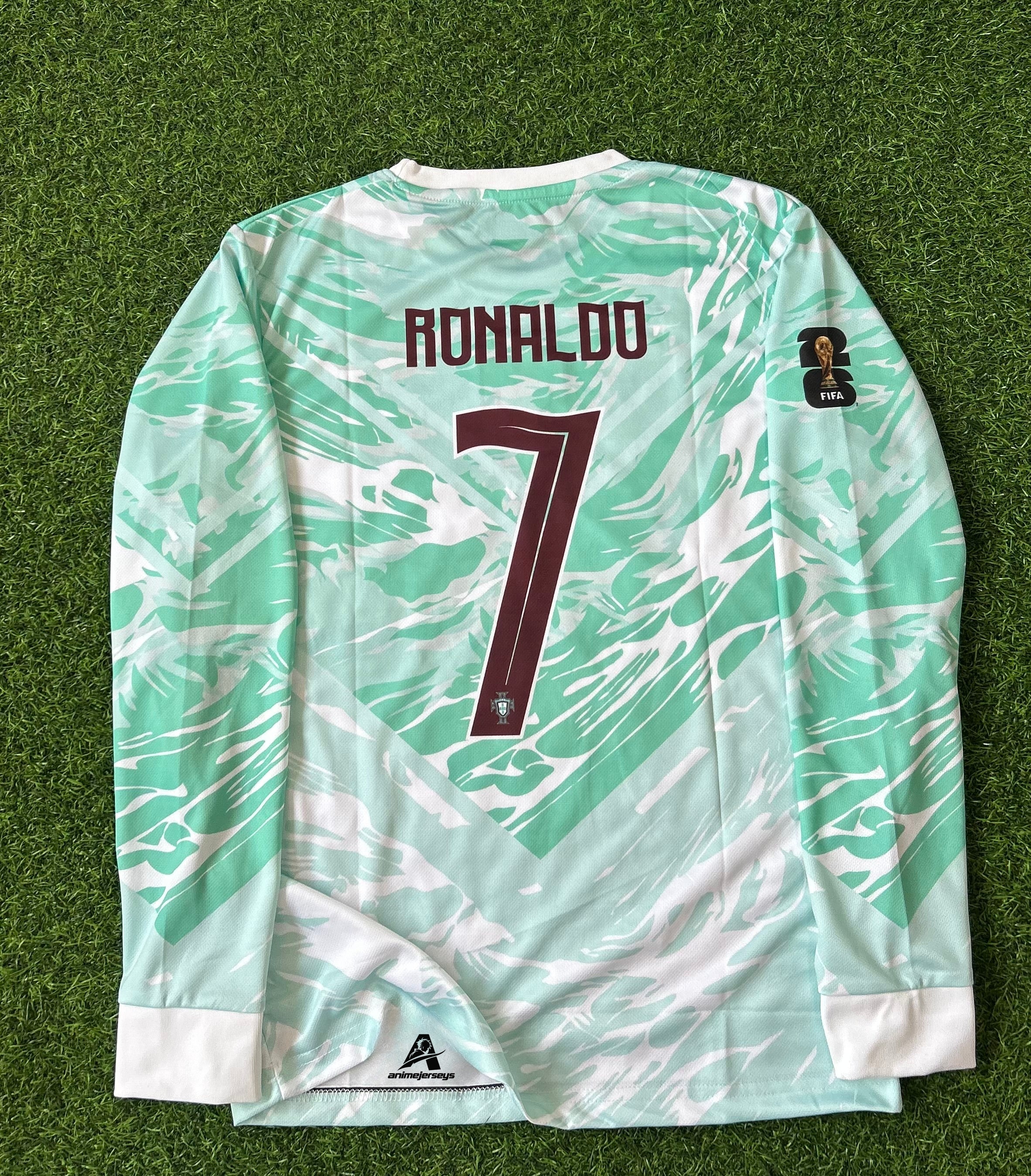 PORTUGAL 2026 WORLD CUP AWAY KIT, FULL SLEEVE EMBROIDERY
