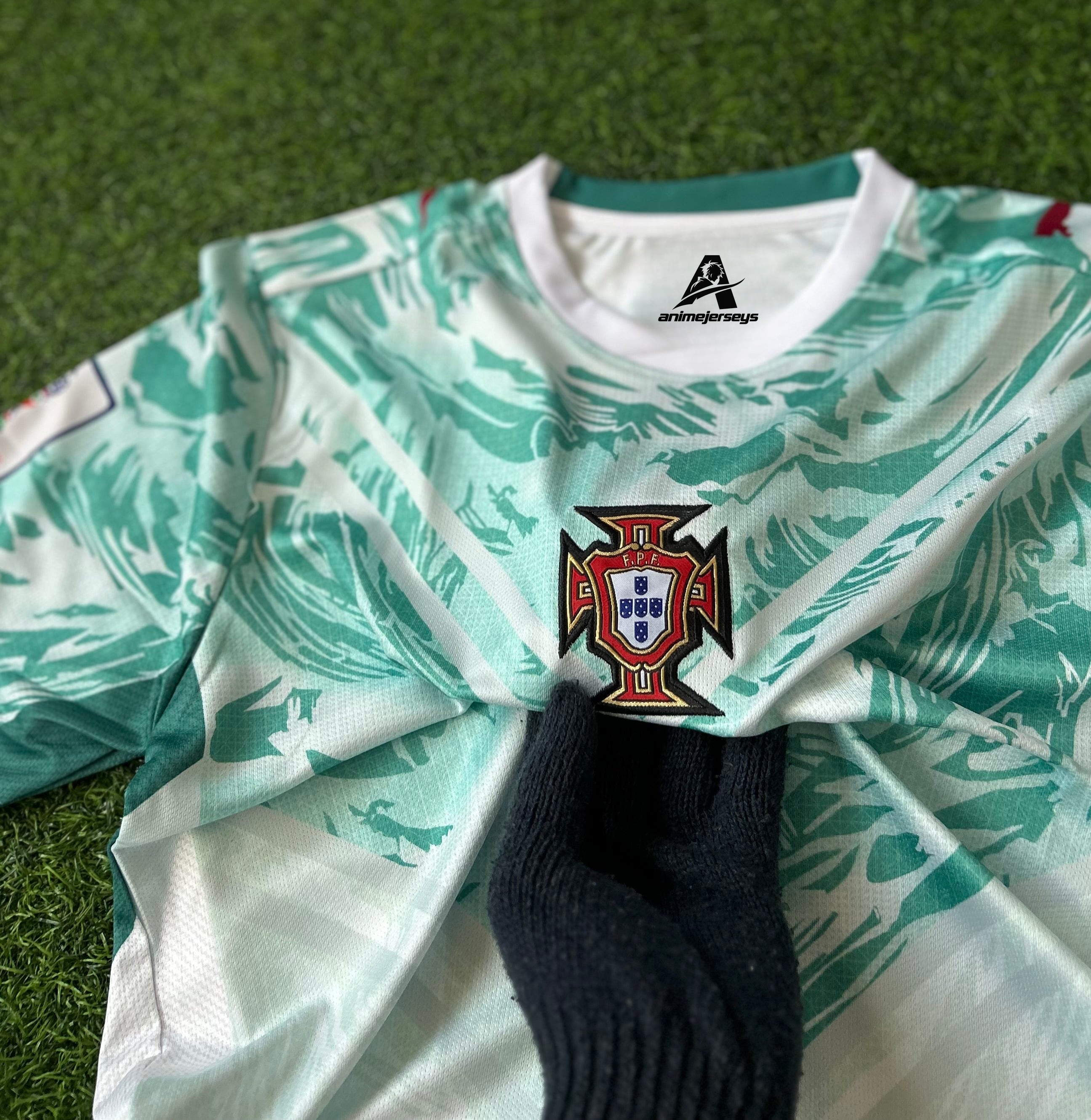 PORTUGAL 2026 WORLD CUP AWAY KIT, HALF SLEEVE  EMBROIDERY