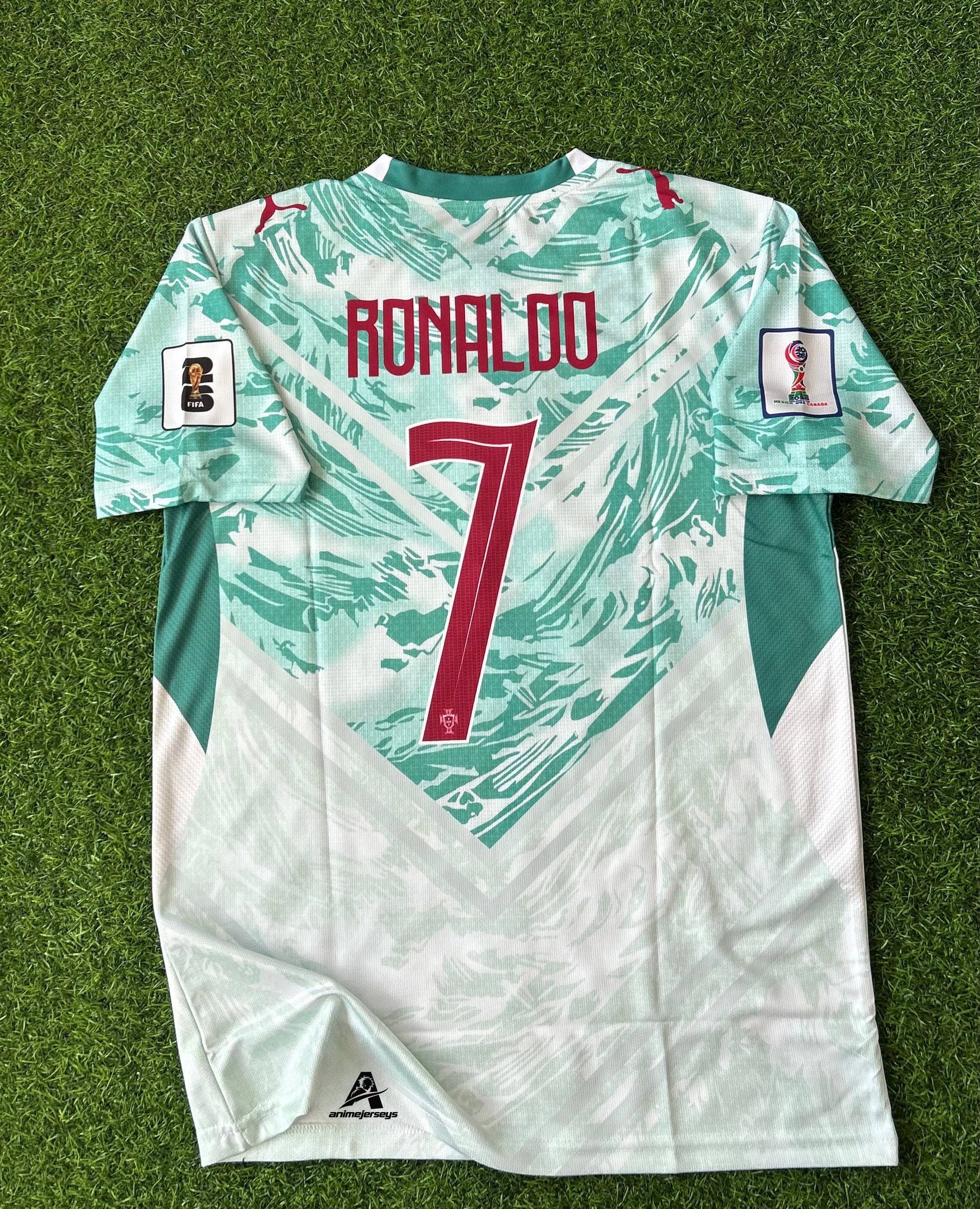 PORTUGAL 2026 WORLD CUP AWAY KIT, HALF SLEEVE  EMBROIDERY
