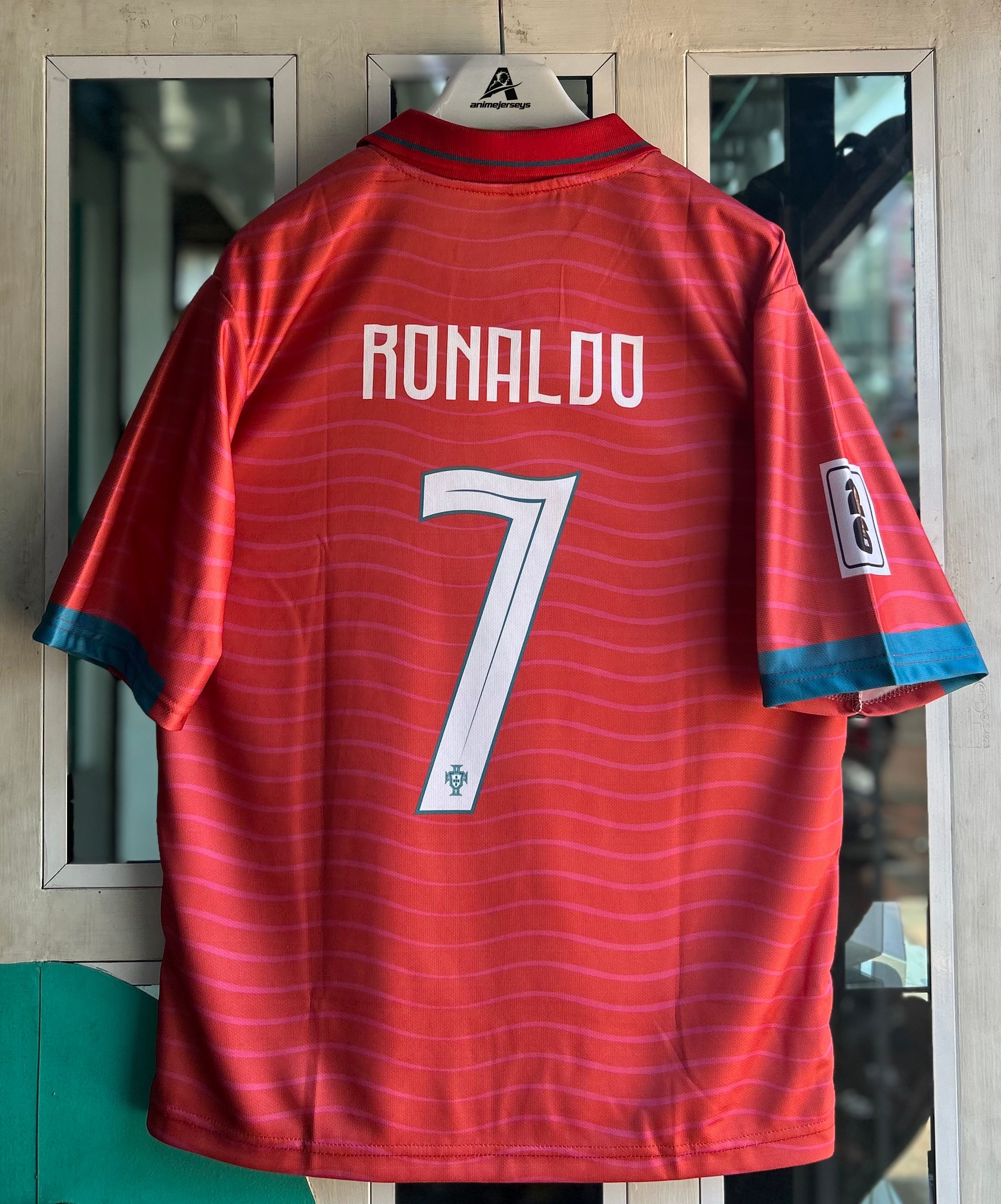 PORTUGAL 2026 WORLD CUP HOME KIT, POLO FIVE SLEEVE  SUBLIMATION