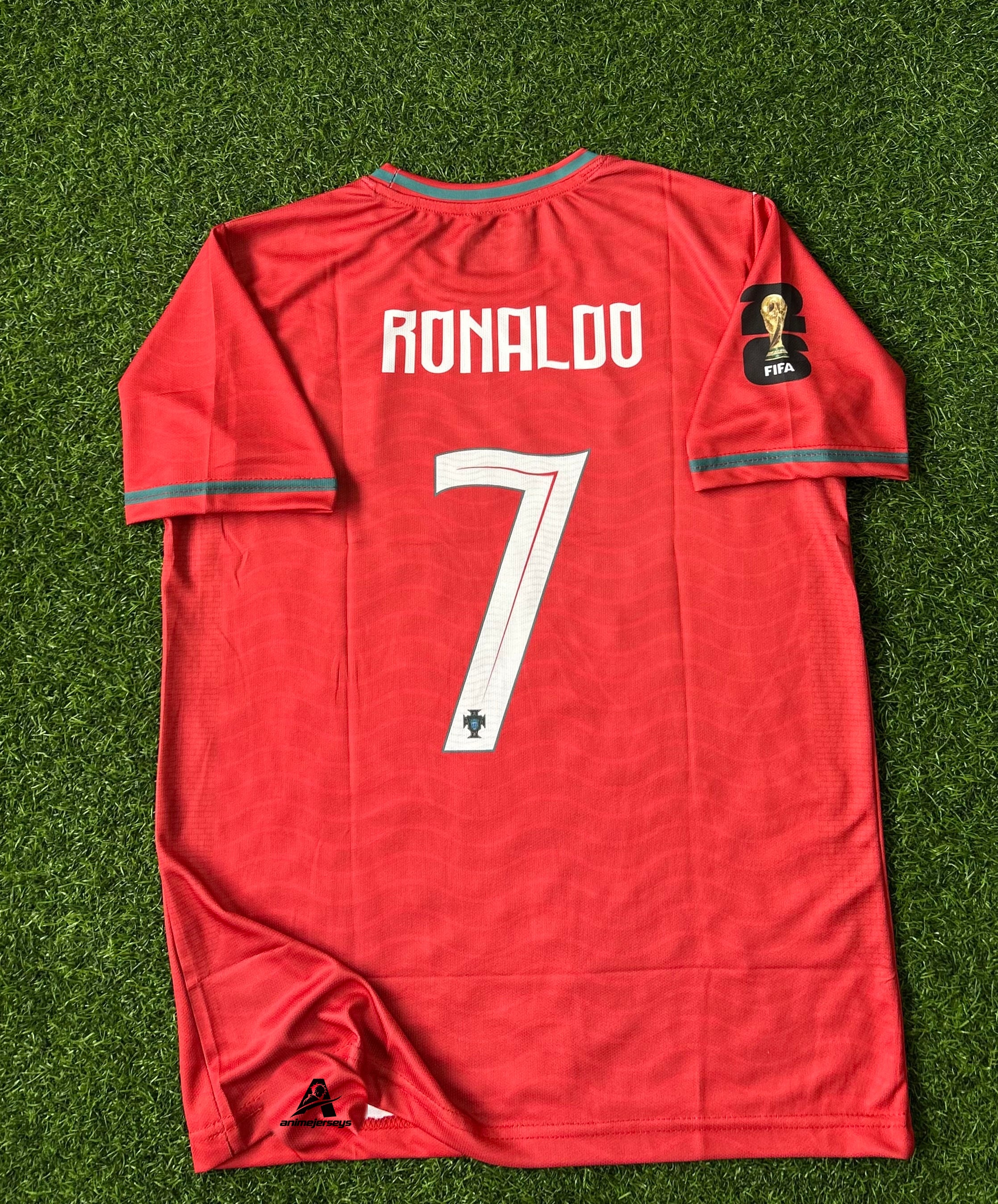 PORTUGAL 2026 WORLD CUP HOME KIT, HALF SLEEVE EMBROIDERY