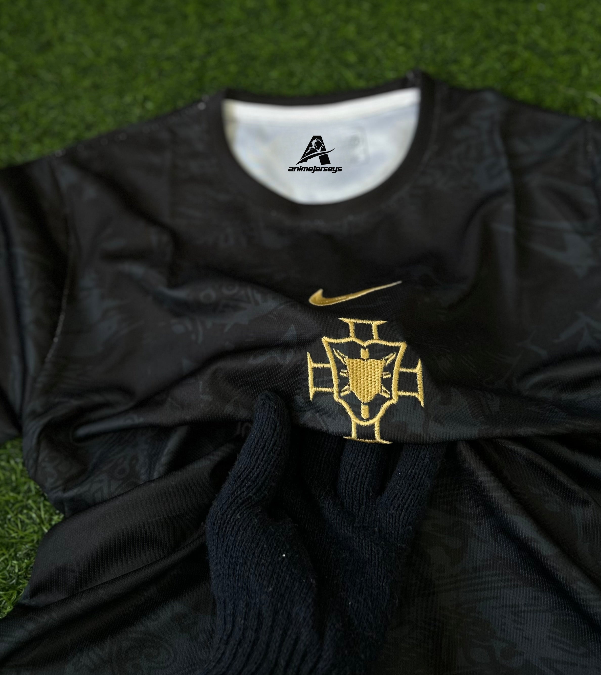 PORTUGAL ‘GOAT’ SPECIAL EDITION JERSEY, RONALDO TRIBUTE, HALF SLEEVE EMBROIDERY