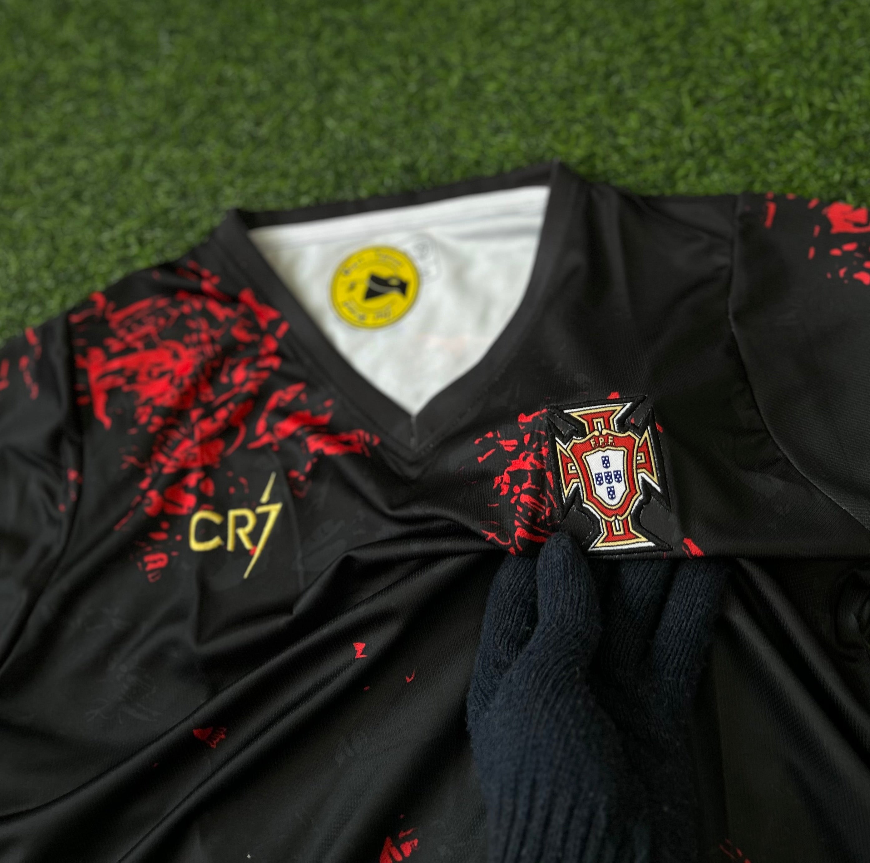 PORTUGAL x CR7 SPECIAL EDITION JERSEY, HALF SLEEVE EMBROIDERY