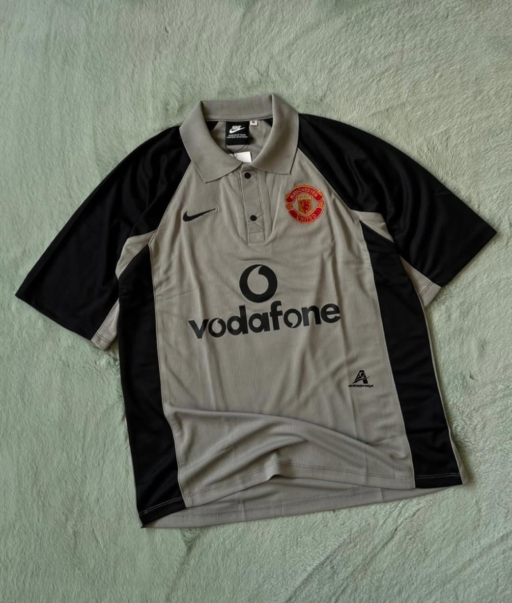 PREMIUM FIVE SLEEVE T SHIRT, MAN UNITED , FIVESLEEVE POLO EMBROIDERY