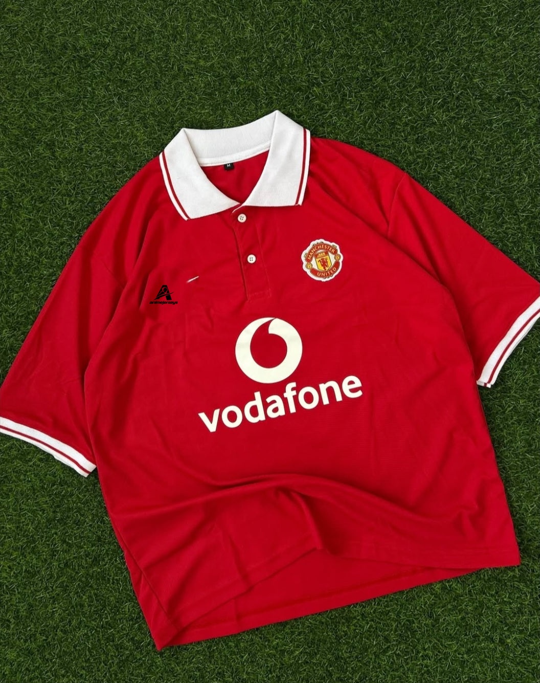 PRIMIUM FIVESLEEVE T-SHIRT. FIVESLEEVE POLO EMBROIDERY, MAN UNITED & REAL MADRID