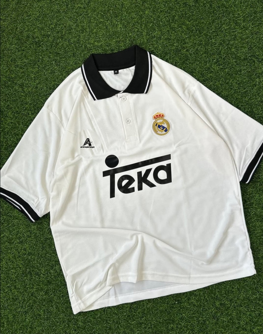 PRIMIUM FIVESLEEVE T-SHIRT. FIVESLEEVE POLO EMBROIDERY, MAN UNITED & REAL MADRID