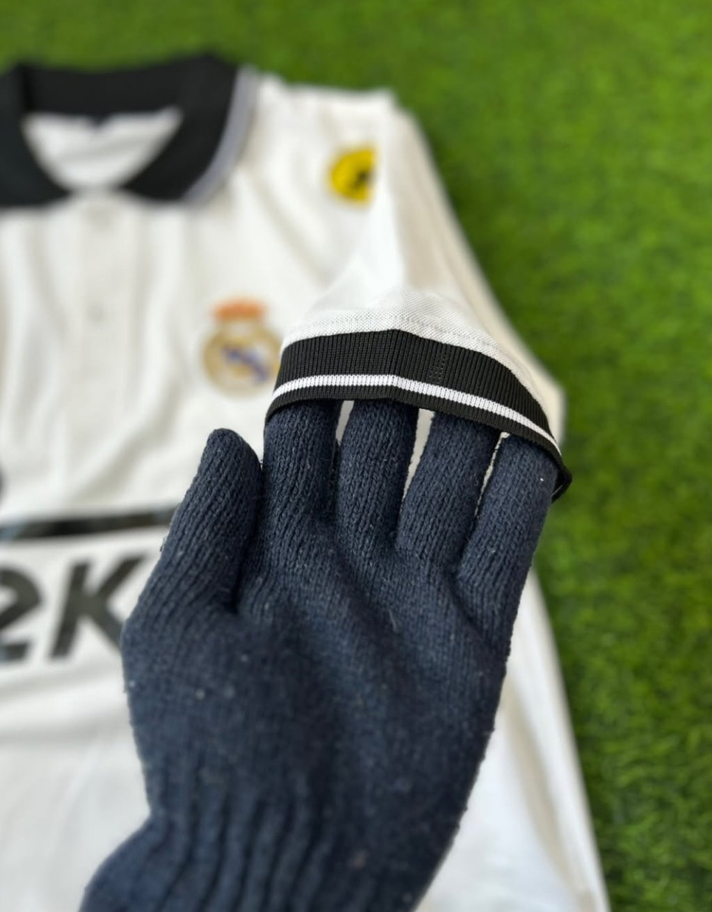 PRIMIUM FIVESLEEVE T-SHIRT. FIVESLEEVE POLO EMBROIDERY, MAN UNITED & REAL MADRID